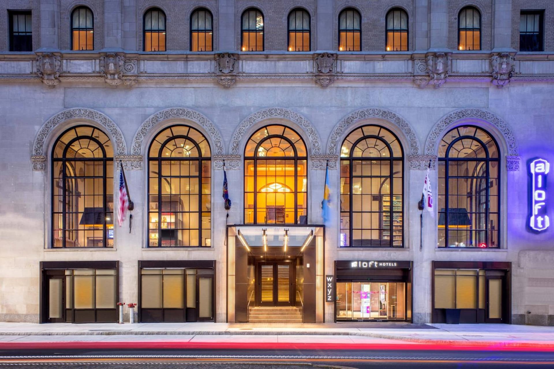 Aloft Philadelphia Downtown exterior or lobby in Philadelphia, PA — main listing photo