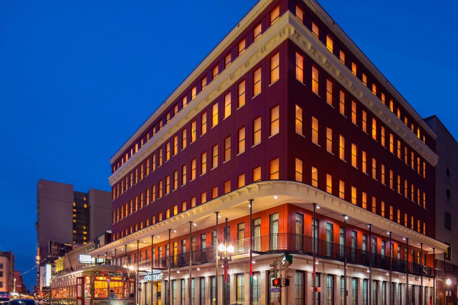 Courtyard by Marriott New Orleans Downtown Near the French Quarter featured exterior or lobby in New Orleans, LA — similar hotel