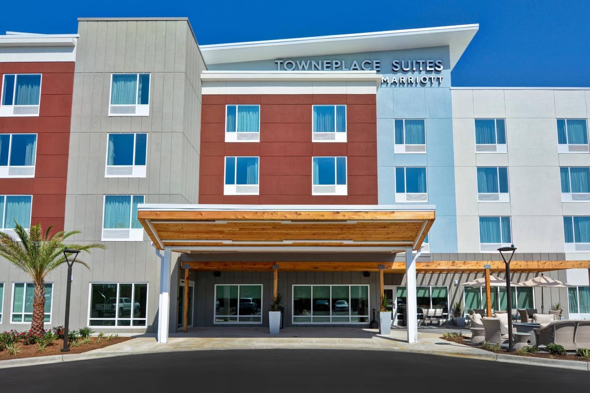 TownePlace Suites by Marriott Panama City Beach Pier Park featured exterior or lobby in Panama City Beach, FL — similar hotel