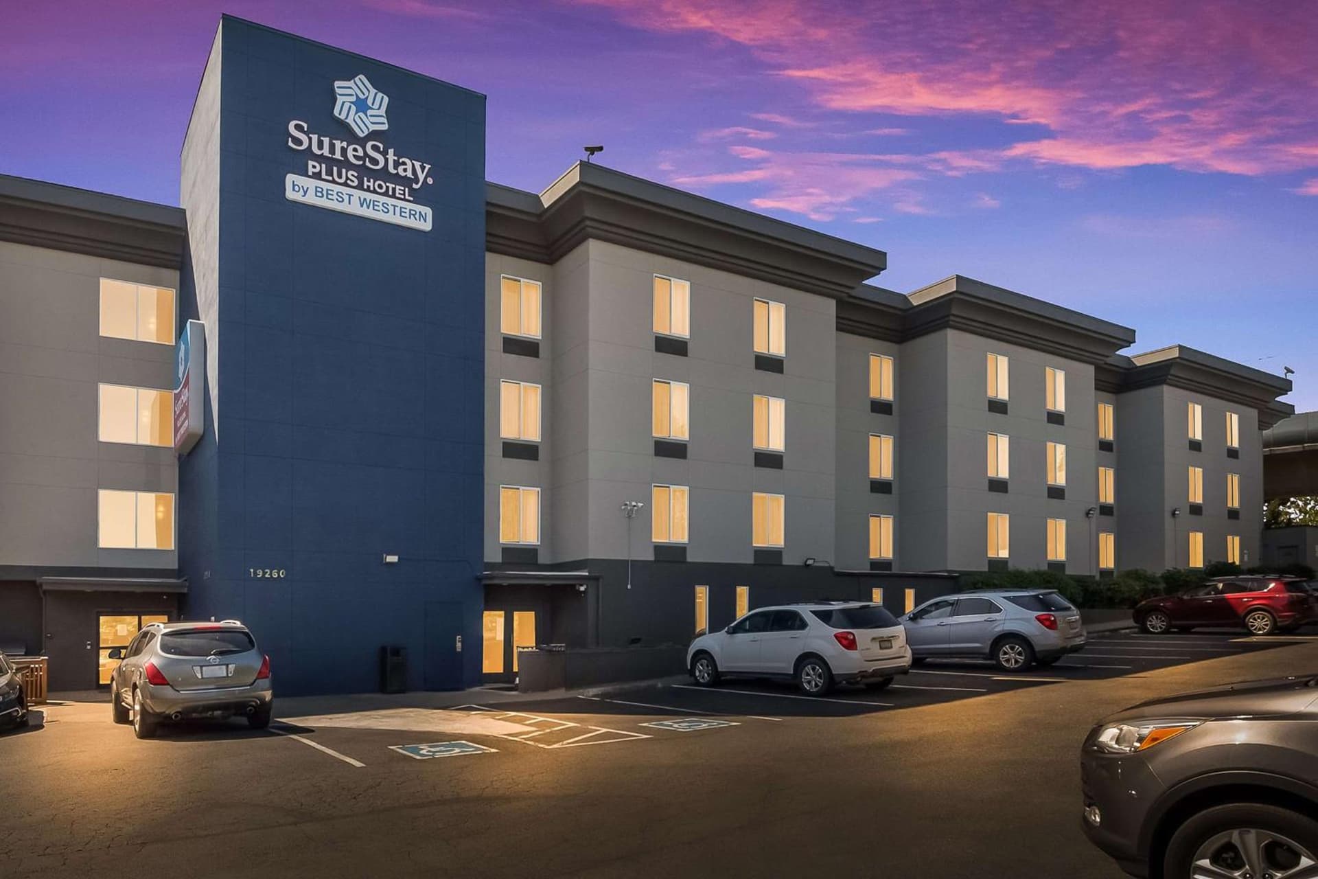 SureStay Plus Hotel by Best Western SeaTac Airport featured exterior or lobby in SeaTac, WA — similar hotel