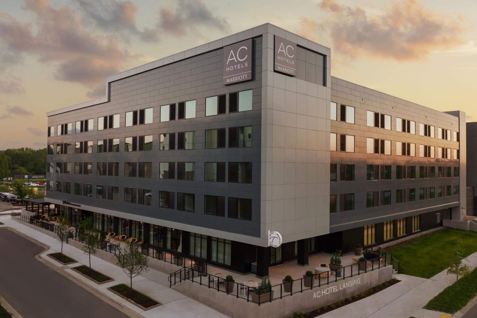 AC Hotel by Marriott Lansing University Area featured exterior or lobby in Lansing, MI — similar hotel