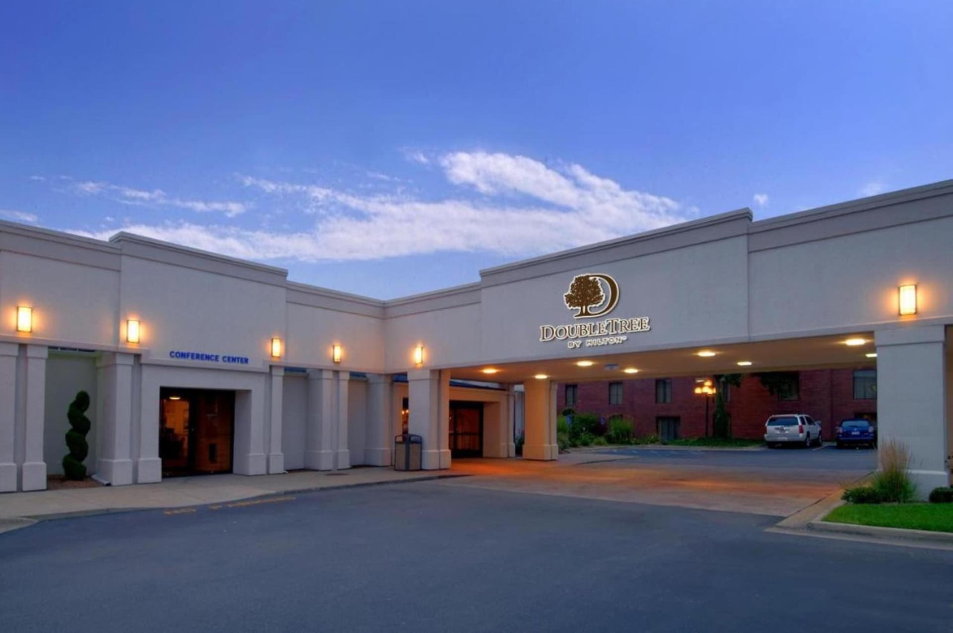 DoubleTree by Hilton Hotel Grand Rapids Airport featured exterior or lobby in Grand Rapids, MI — similar hotel