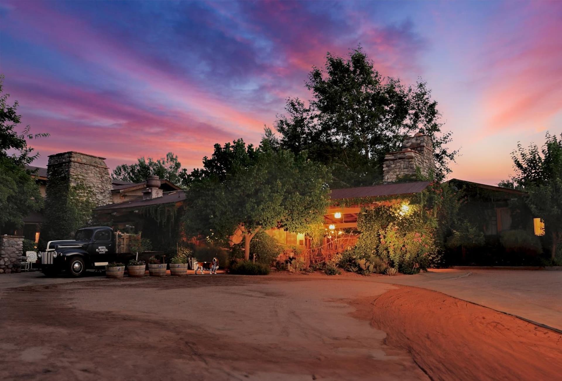 El Portal Sedona Hotel property views in Sedona, AZ — gallery photo 3