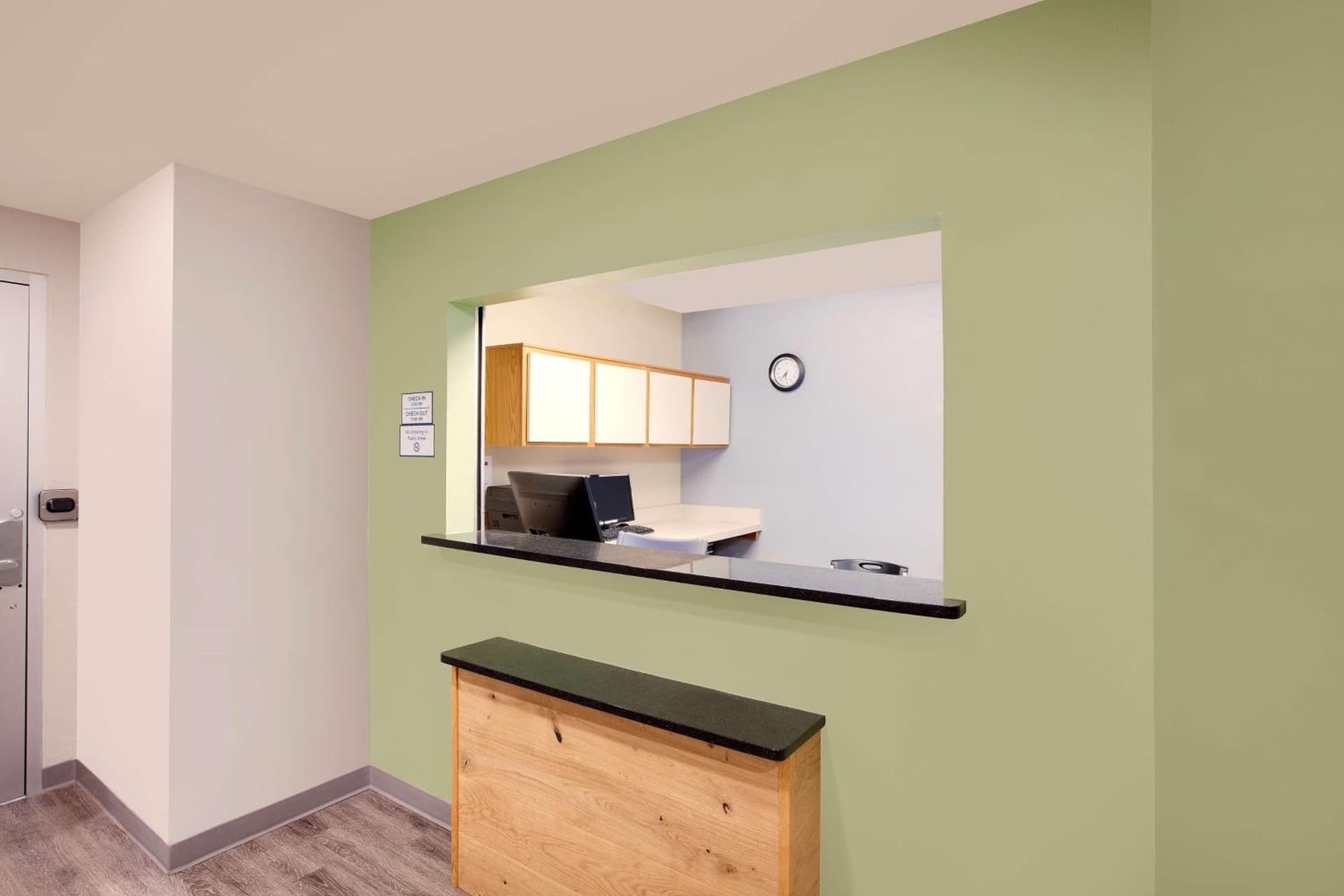 WoodSpring Suites Springdale property views in Springdale, AR — gallery photo 3