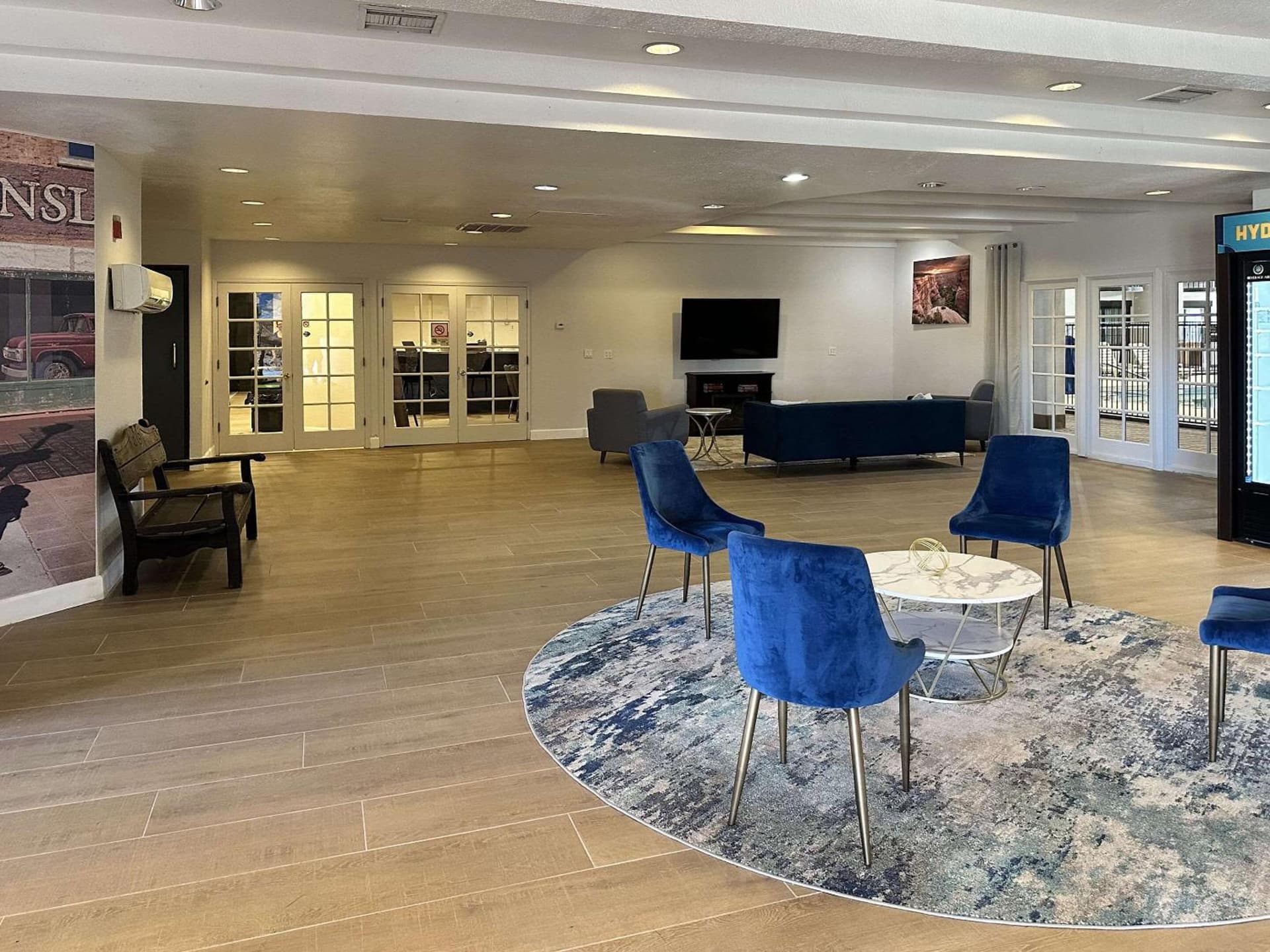 Clarion Pointe Winslow I-40 property views in Winslow, AZ — gallery photo 3