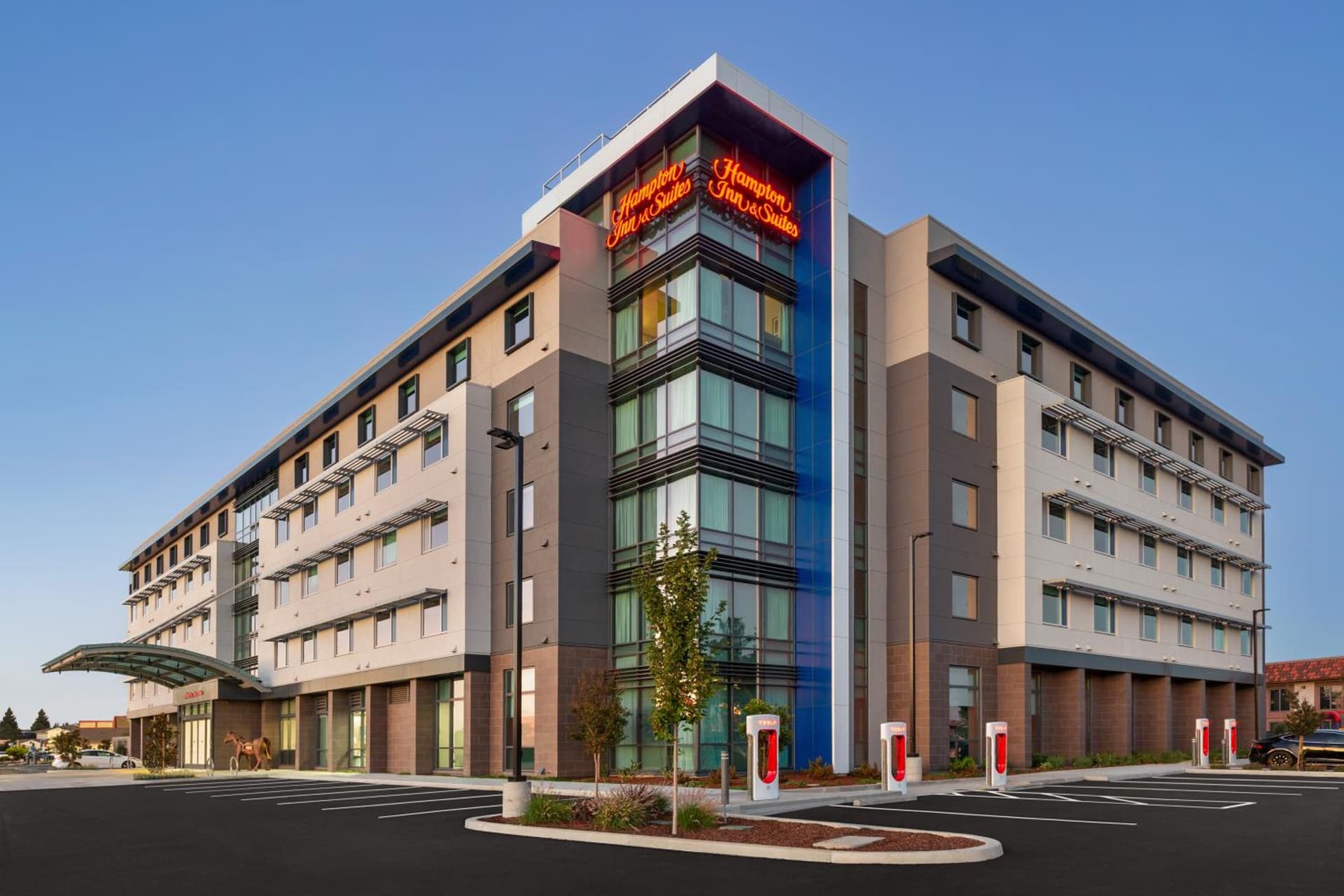 Hampton Inn & Suites San Mateo-San Francisco Airport featured exterior or lobby in San Mateo, CA — similar hotel