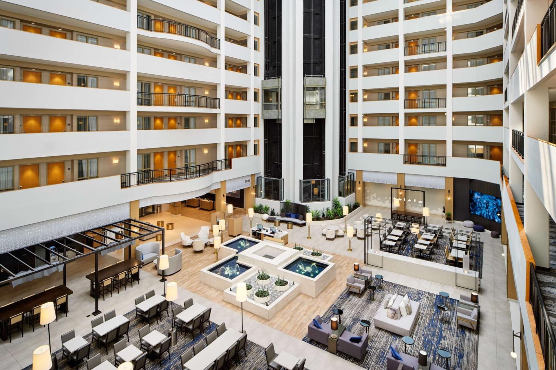 Embassy Suites by Hilton Raleigh Durham Research Triangle property views in Cary, NC — gallery photo 3