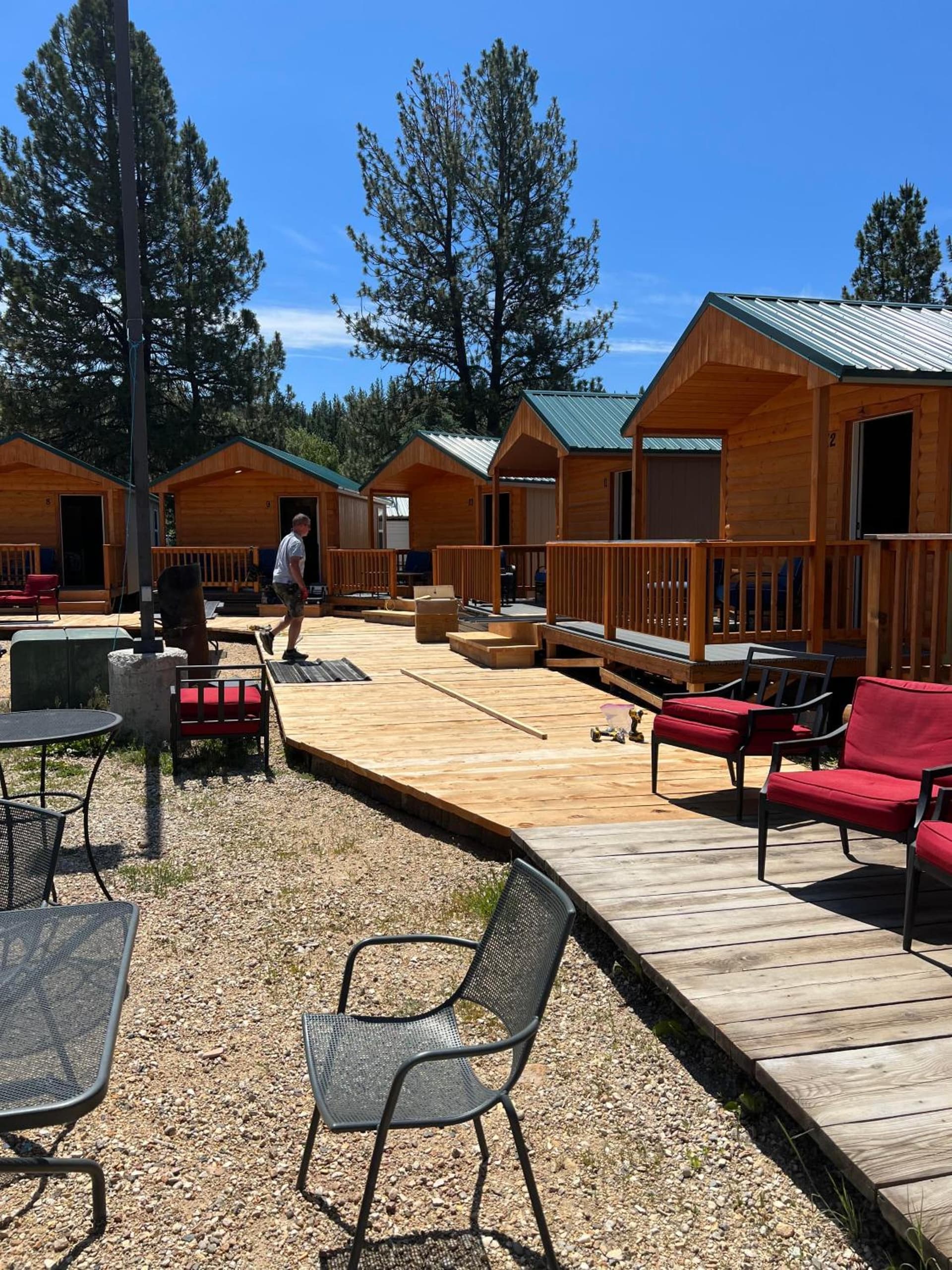 The Gold Mine Hotel Cabins interior in Idaho City, ID — gallery photo 2