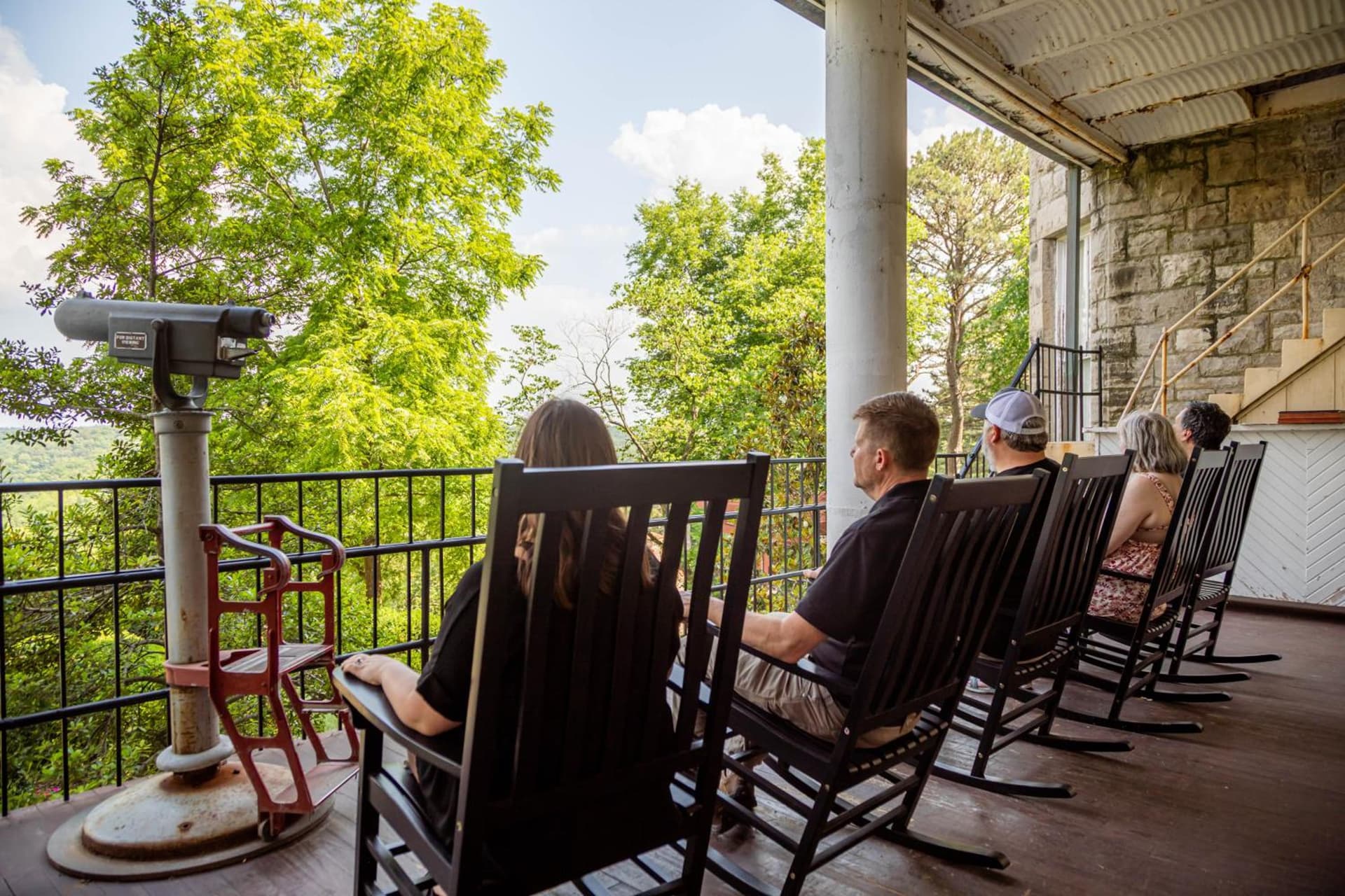 1886 Crescent Hotel and Spa property views in Eureka Springs, AR — gallery photo 3
