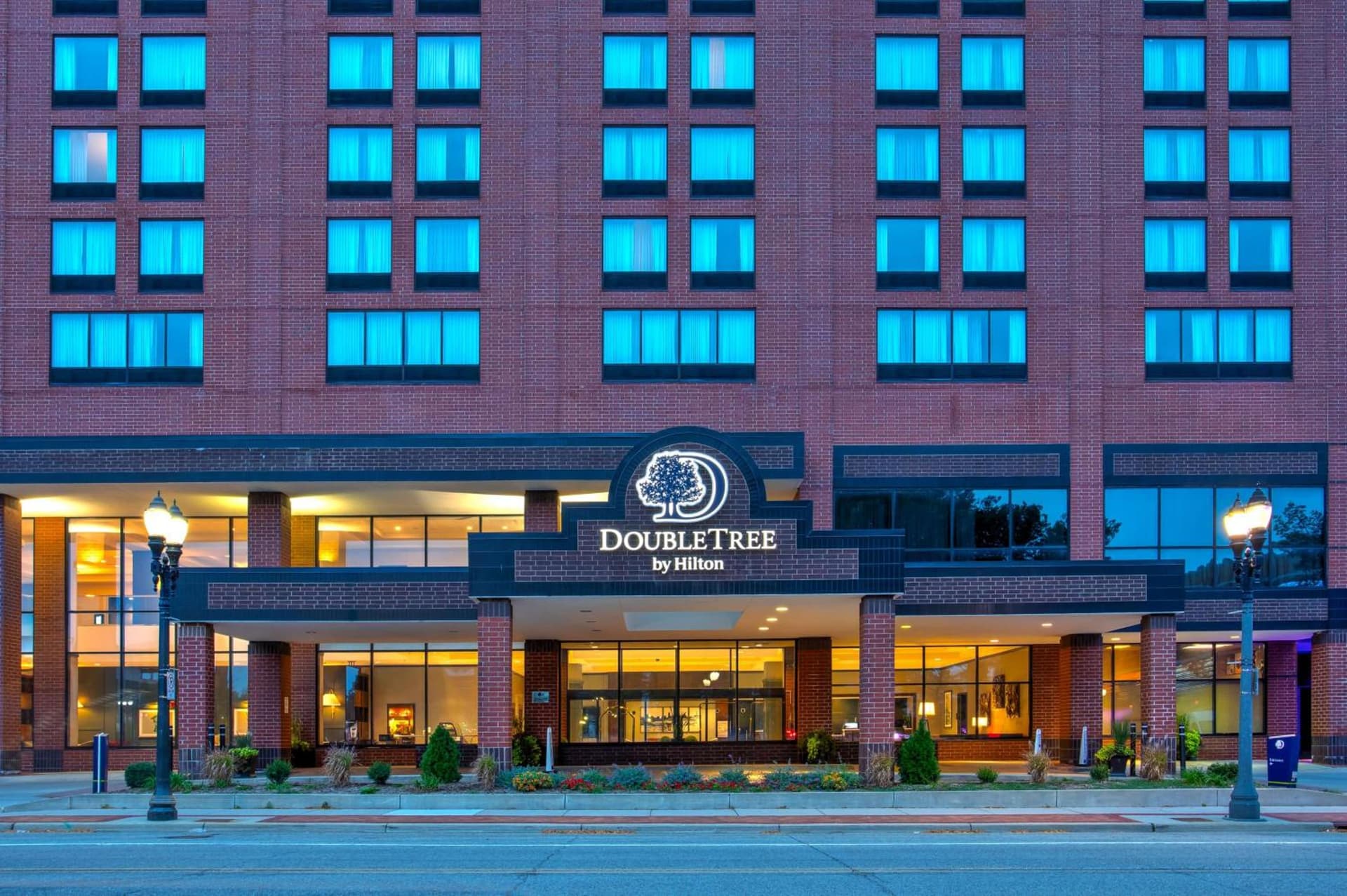 DoubleTree by Hilton Lansing featured exterior or lobby in Lansing, MI — similar hotel