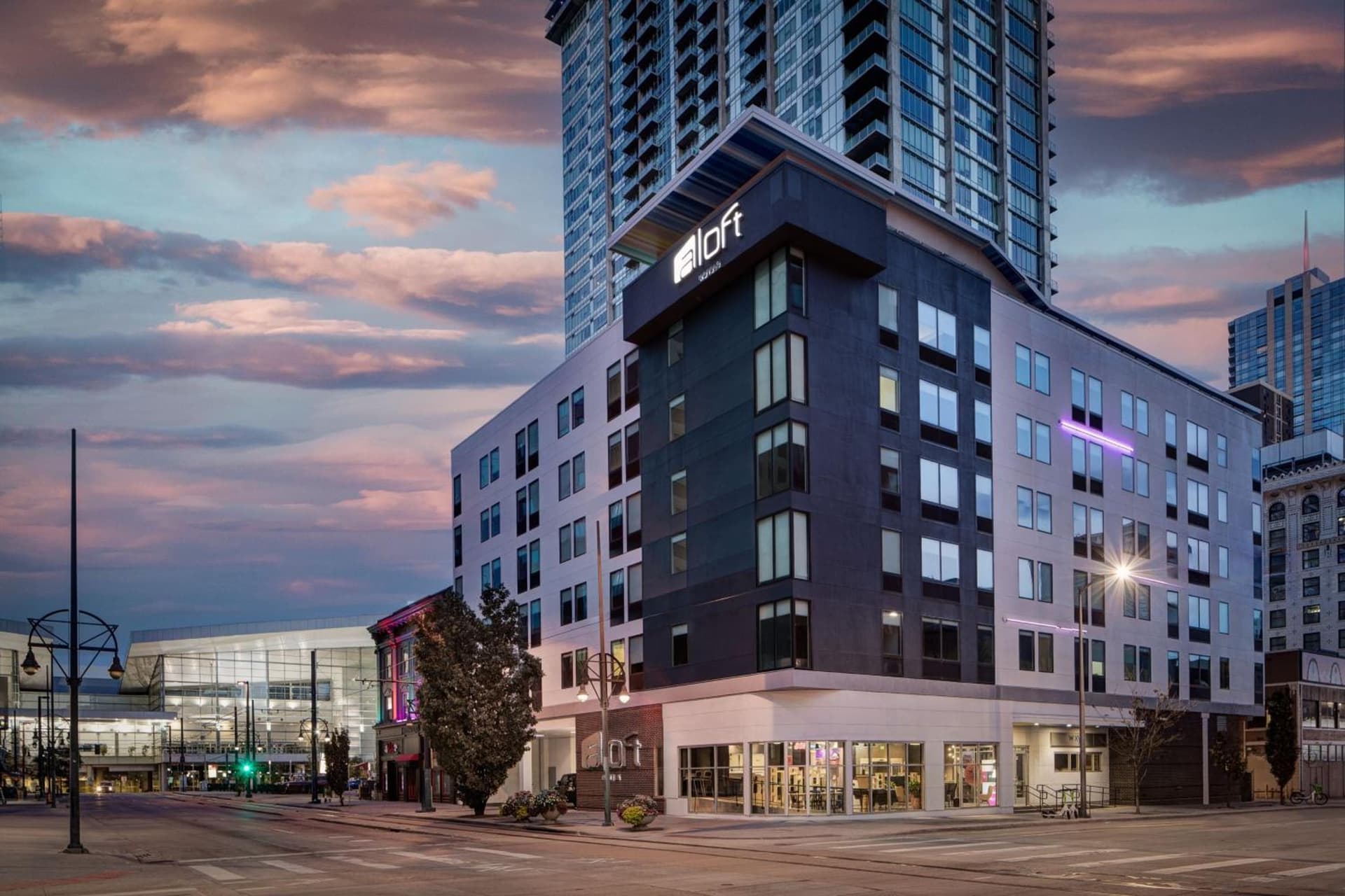 Aloft by Marriott Denver Downtown featured exterior or lobby in Denver, CO — similar hotel