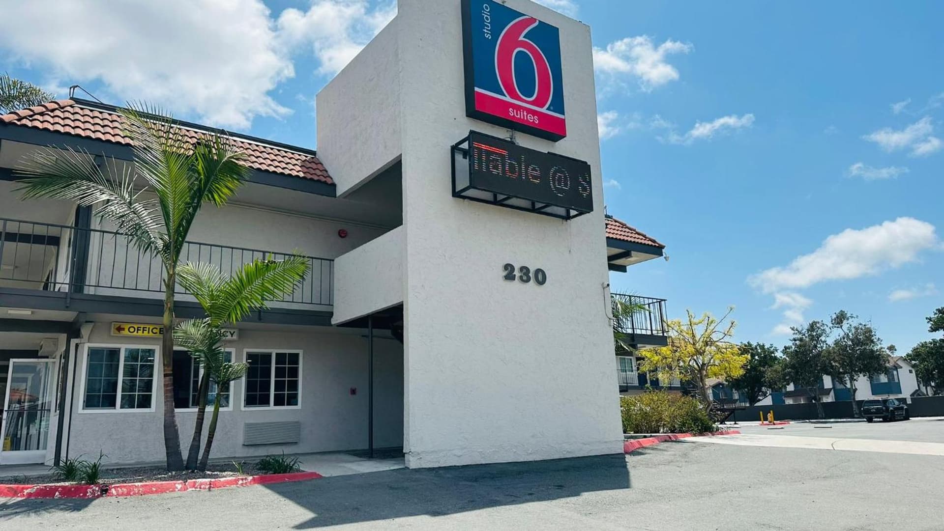 Studio 6 Suites San Ysidro CA San Diego South Bay featured exterior or lobby in San Diego, CA — similar hotel
