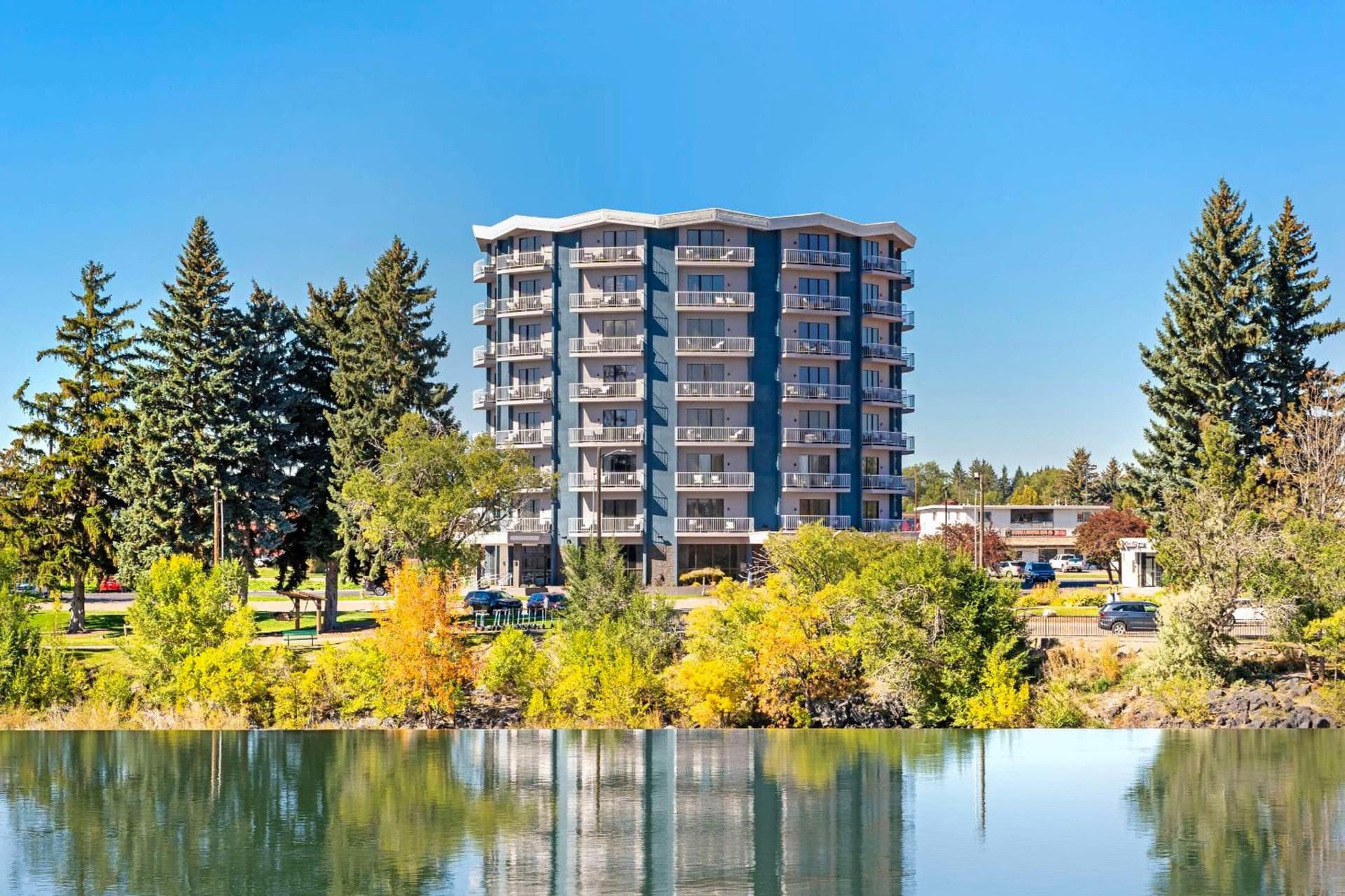 Comfort Suites Idaho Falls featured exterior or lobby in Idaho Falls, ID — similar hotel