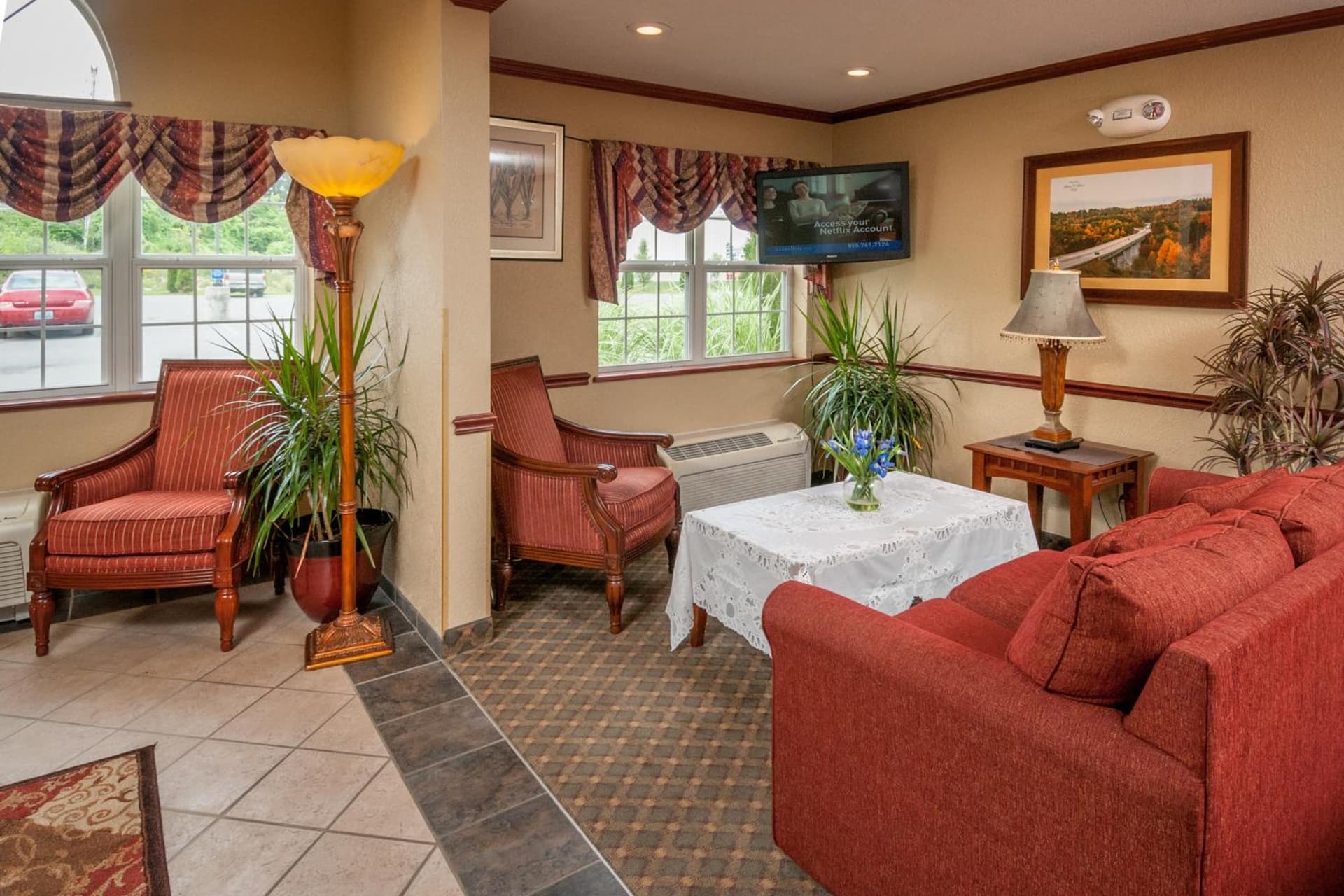 Microtel Inn & Suites Beckley East property views in Beckley, WV — gallery photo 3