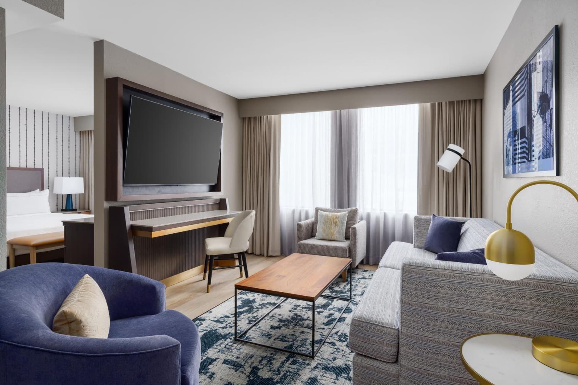 DoubleTree by Hilton Charlotte City Center property views in Charlotte, NC — gallery photo 3