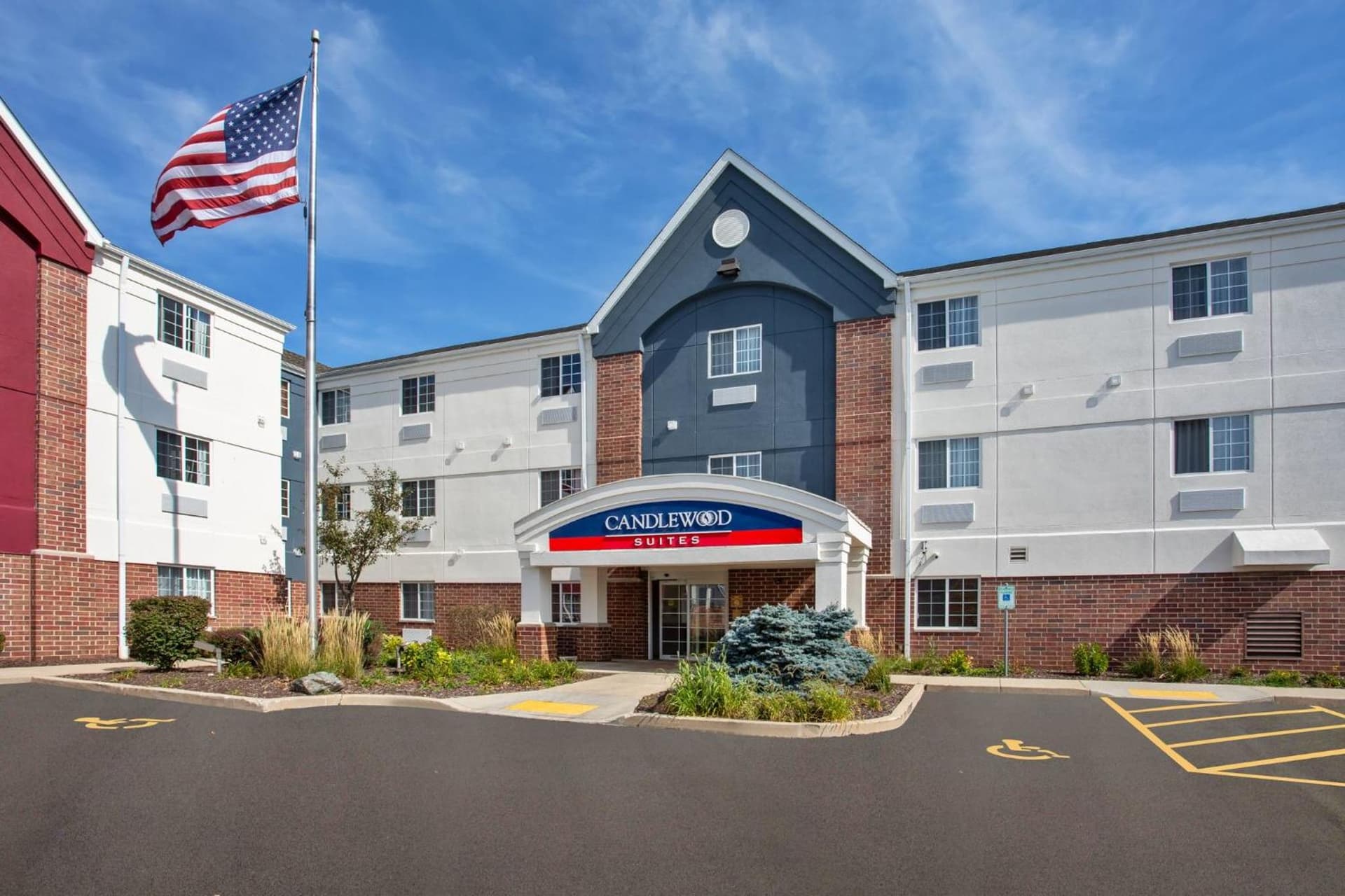 Candlewood Suites Kenosha - Pleasant Prairie by IHG featured exterior or lobby in Pleasant Prairie, WI — similar hotel