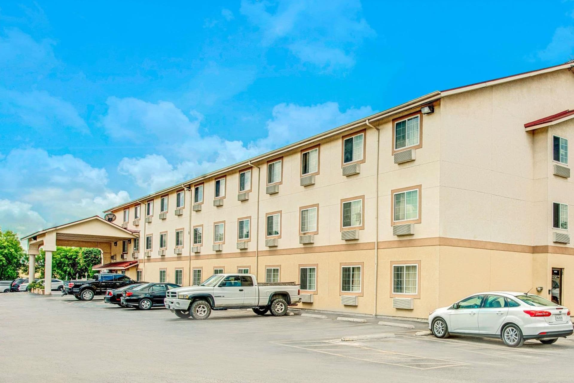 Super 8 by Wyndham San Antonio/Fiesta featured exterior or lobby in San Antonio, TX — similar hotel