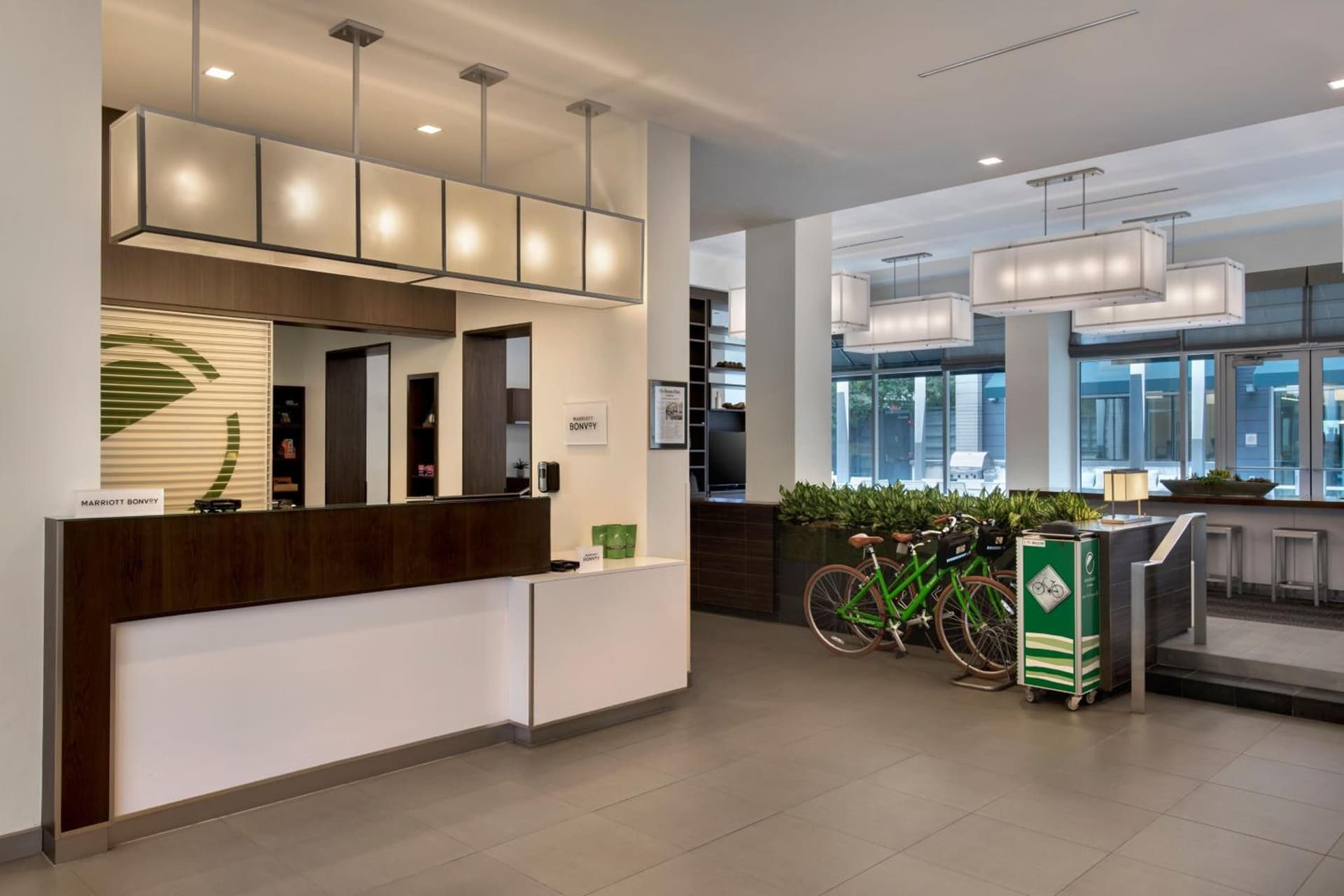 Element Boston Seaport District interior in Boston, MA — gallery photo 2