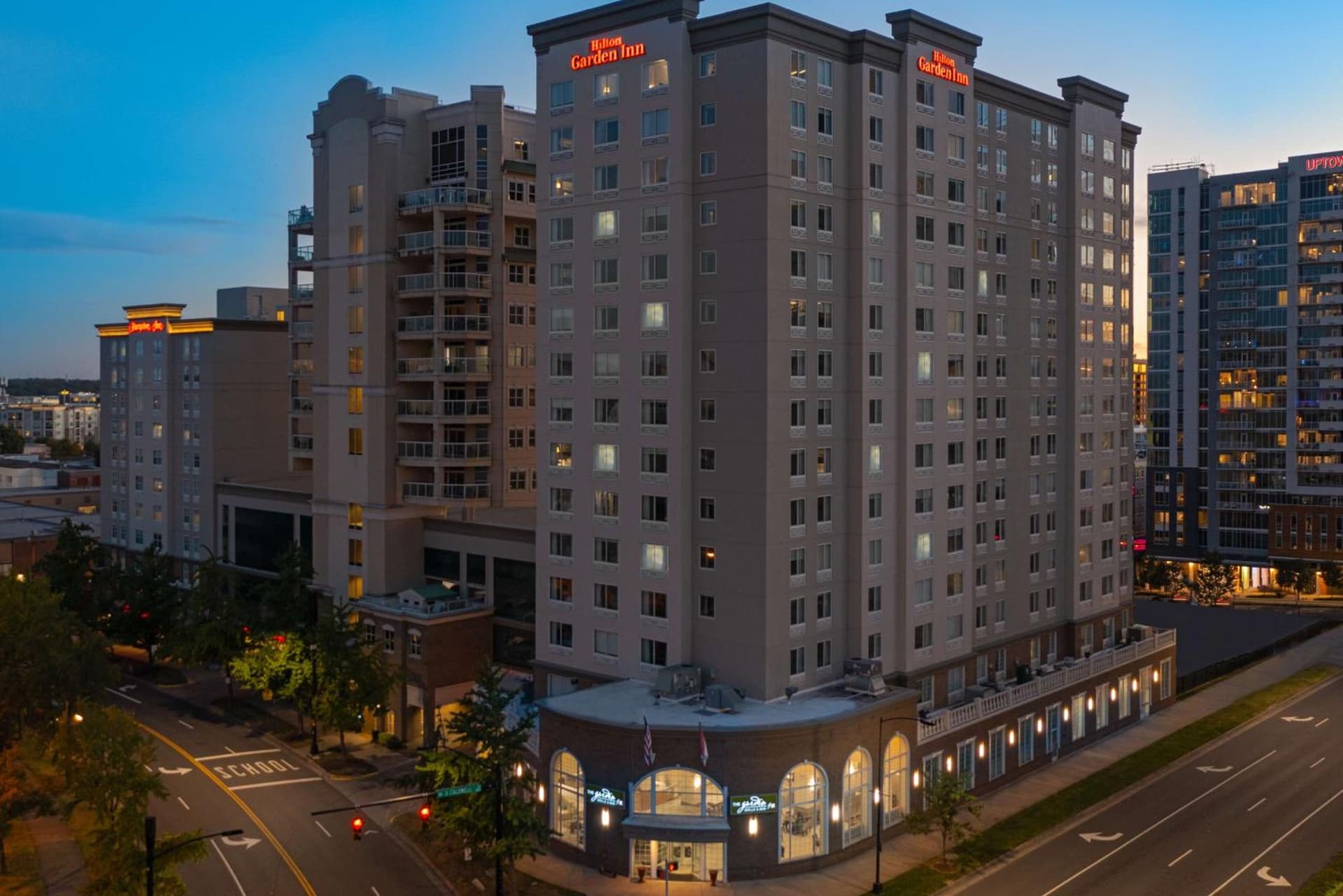 Hilton Garden Inn Charlotte Uptown property views in Charlotte, NC — gallery photo 3