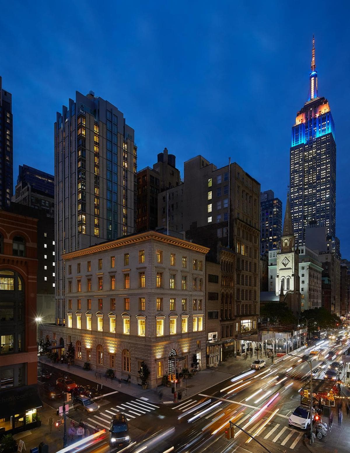 The Fifth Avenue Hotel featured exterior or lobby in New York, NY — similar hotel