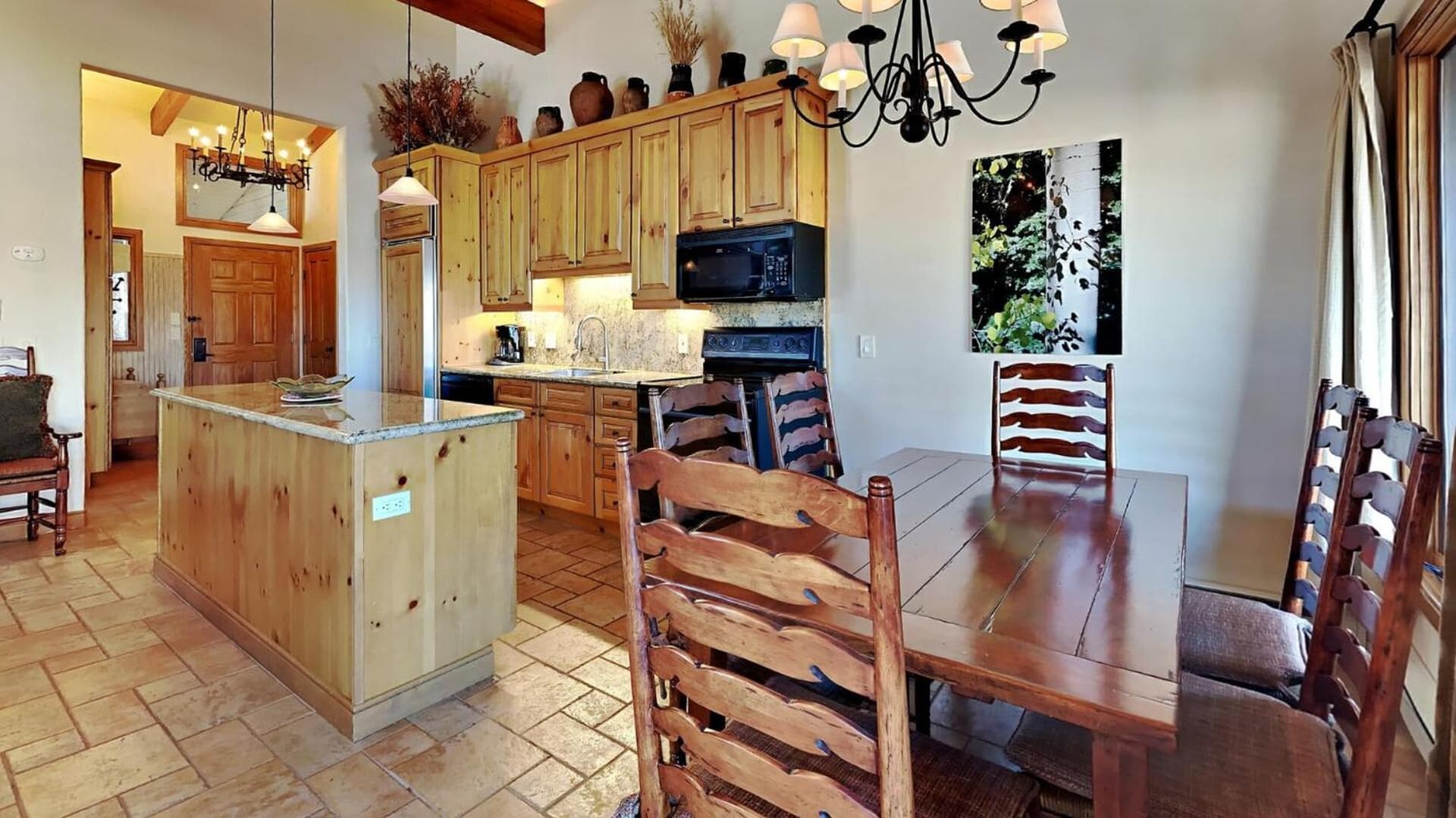 Timberline Condominiums 3 Bedroom Deluxe unit C3A interior in Snowmass Village, CO — gallery photo 2