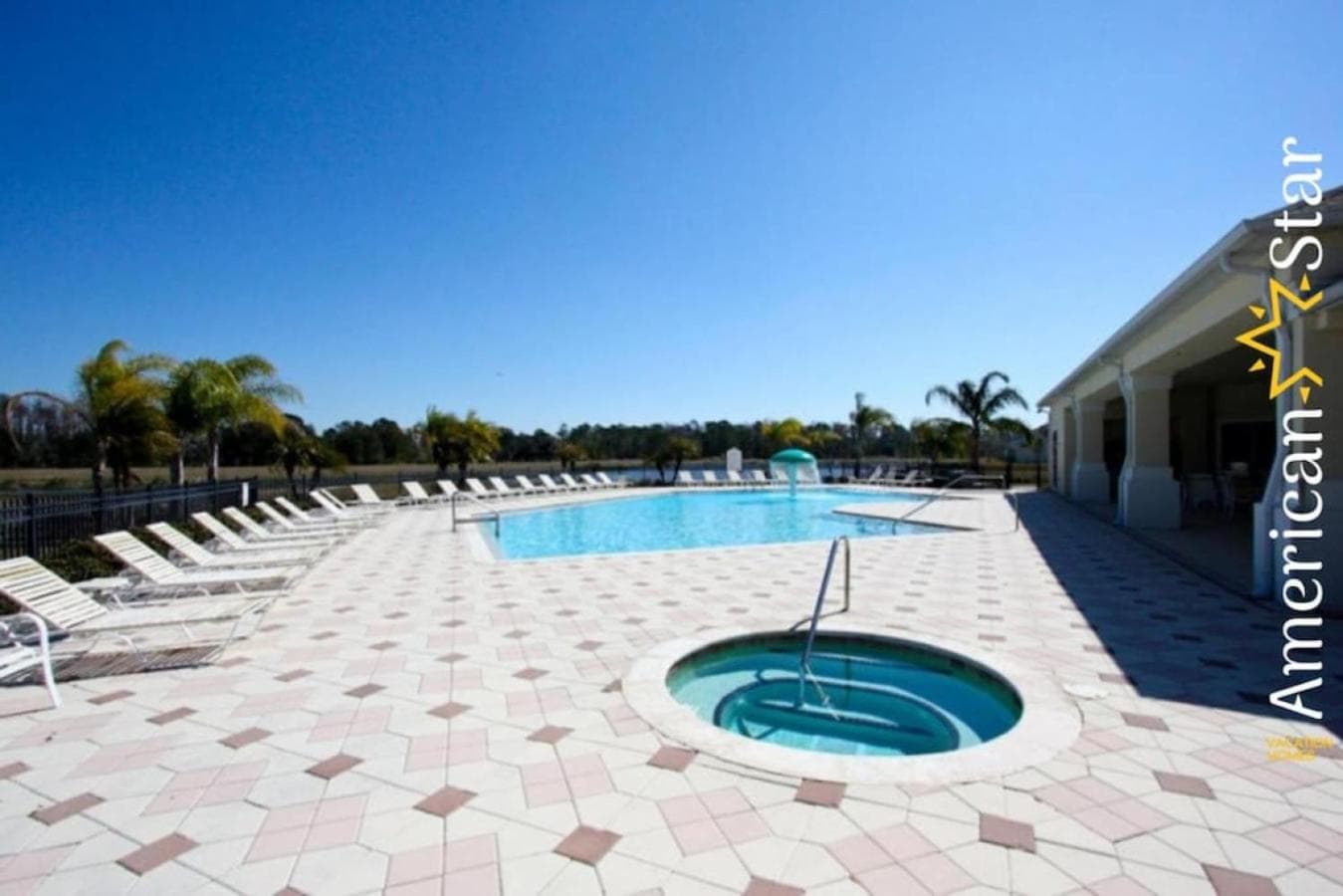 4BD Cozy Resort Home Private Pool BBQ Grill property views in Kissimmee, FL — gallery photo 3