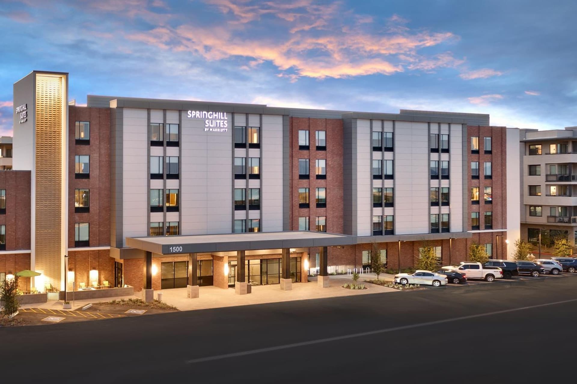 SpringHill Suites by Marriott Phoenix Scottsdale featured exterior or lobby in Scottsdale, AZ — similar hotel