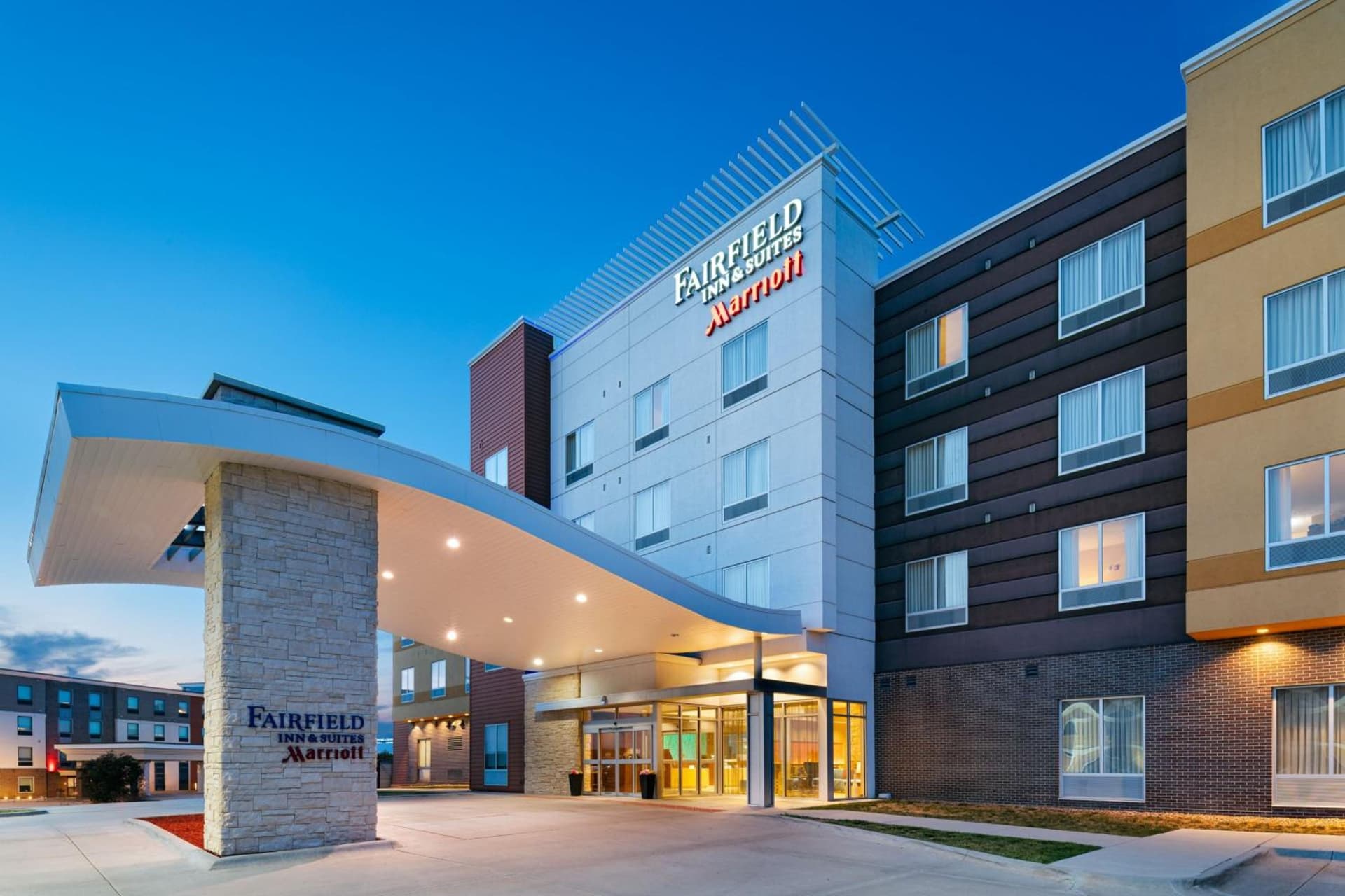 Fairfield Inn & Suites by Marriott Lincoln Airport featured exterior or lobby in Lincoln, NE — similar hotel