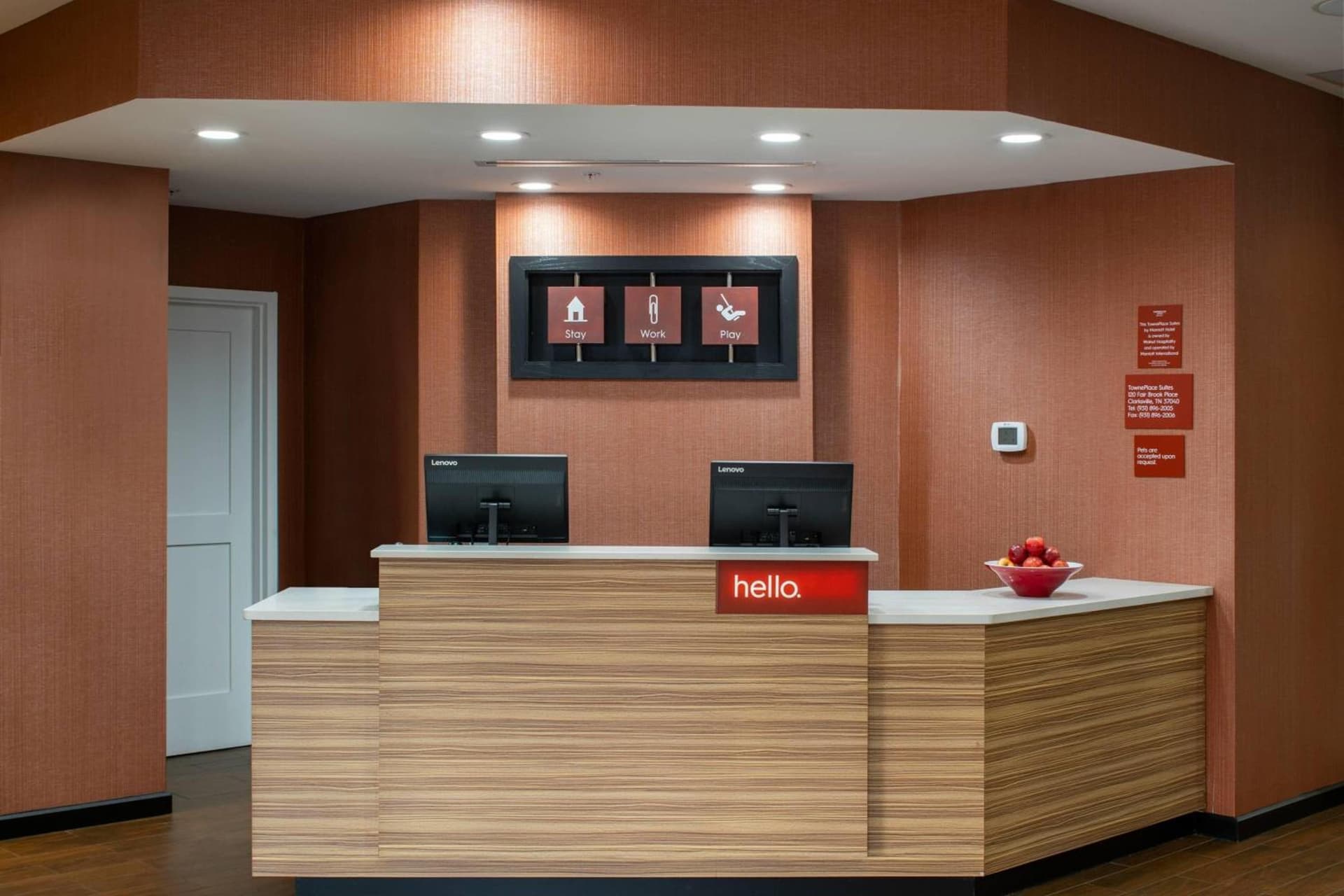 TownePlace by Marriott Suites Clarksville interior in Clarksville, TN — gallery photo 2
