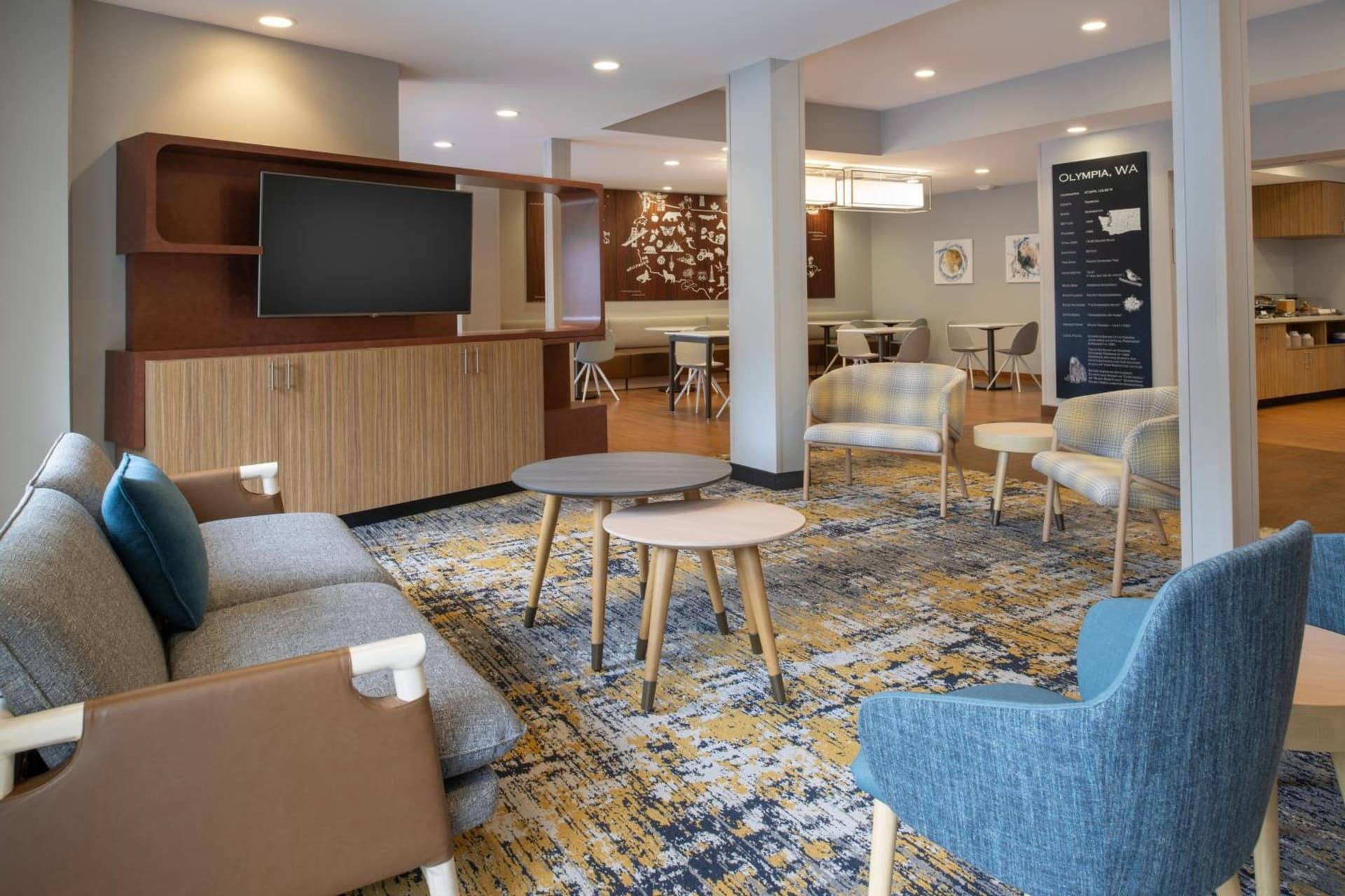 TownePlace Suites by Marriott Olympia interior in Olympia, WA — gallery photo 2