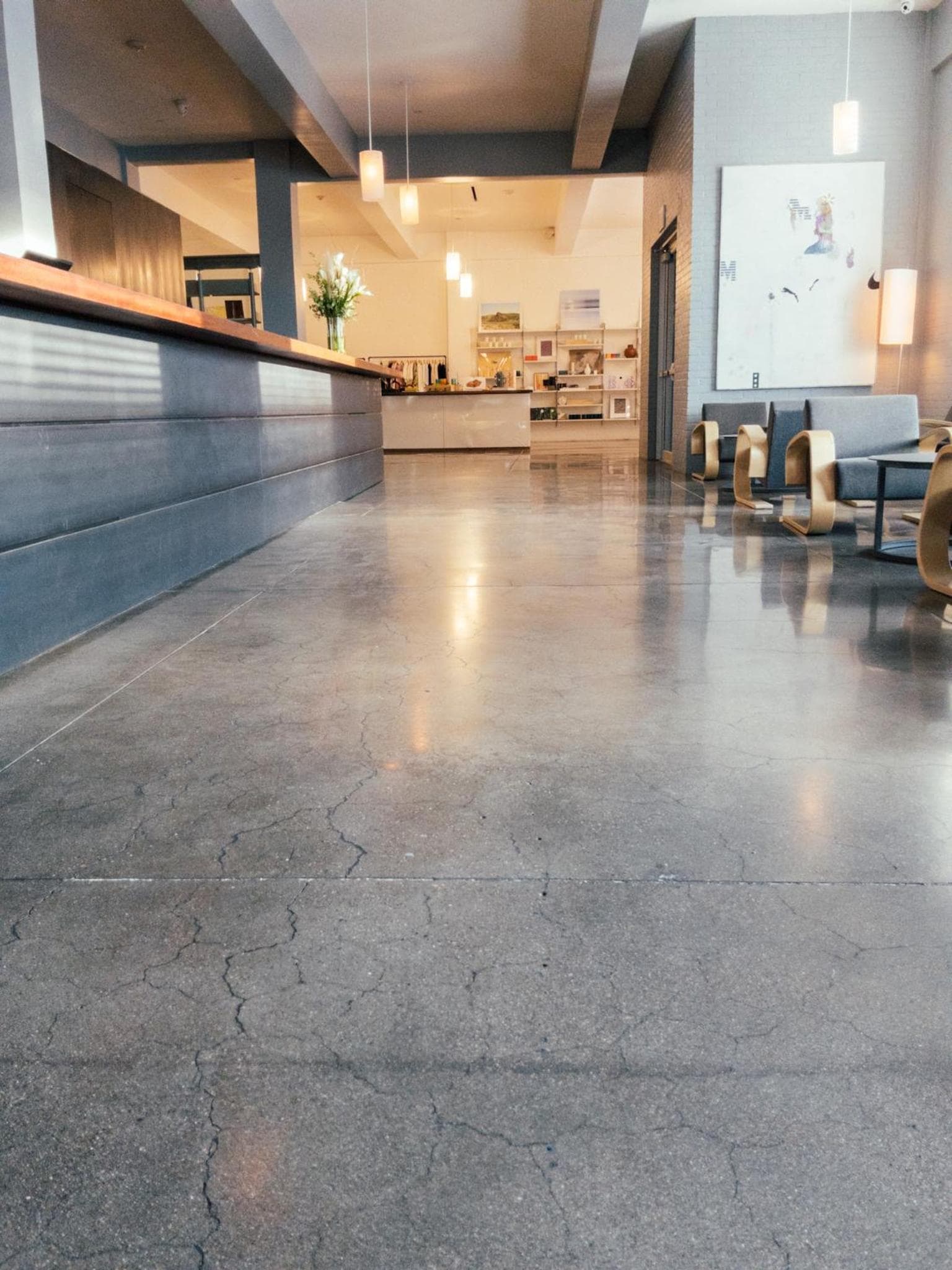 Hotel Saint George interior in Marfa, TX — gallery photo 2