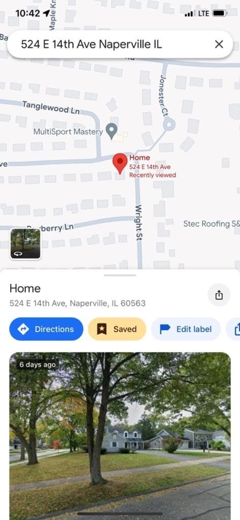 B1 A private room in Naperville downtown with desk and Wi-Fi near everything property views in Naperville, IL — gallery photo 3