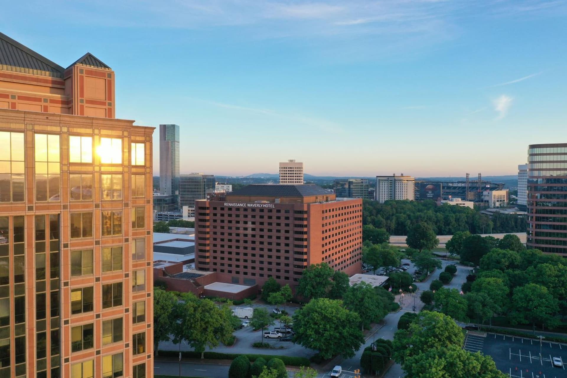Renaissance Atlanta Waverly Hotel & Convention Center featured exterior or lobby in Atlanta, GA — similar hotel