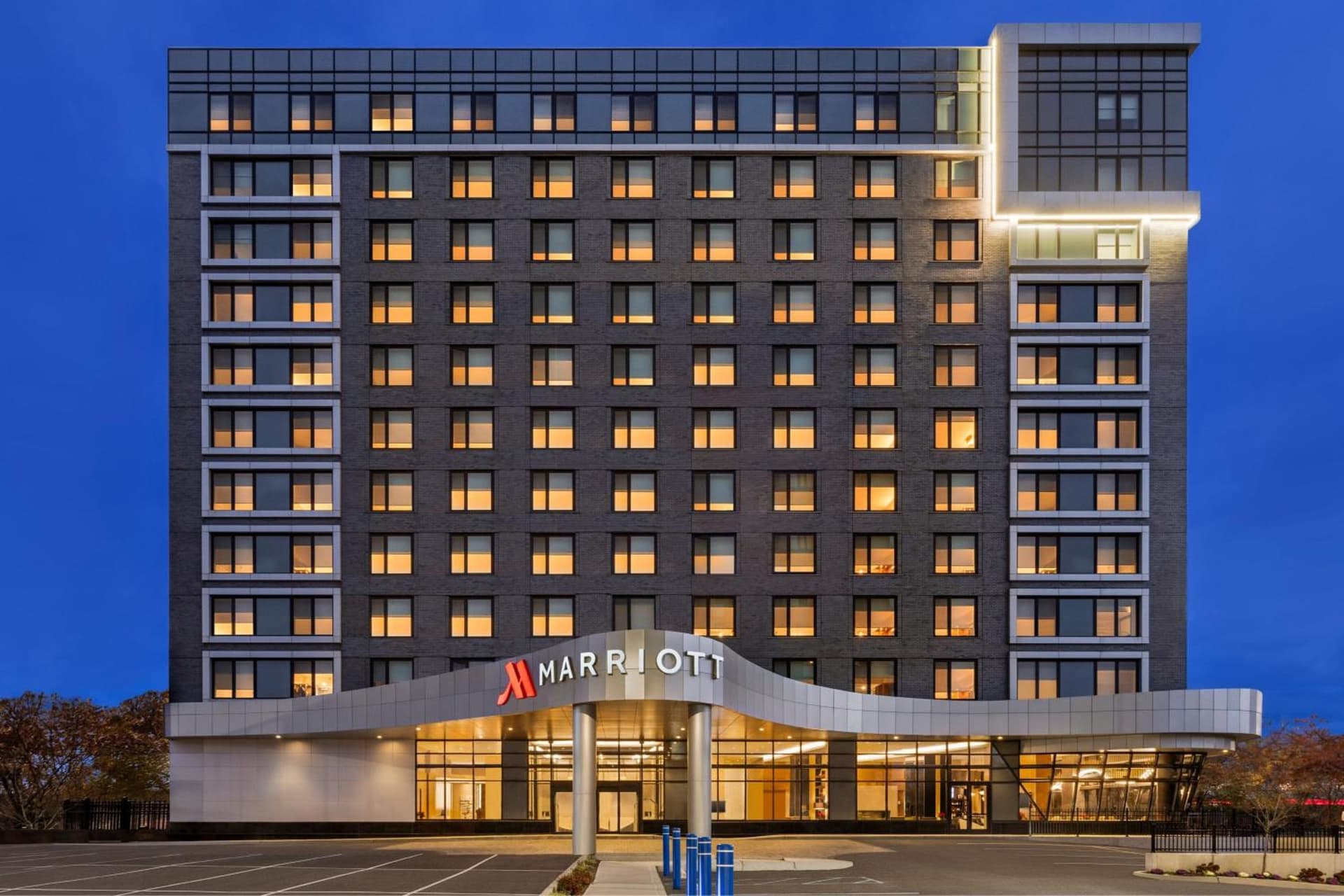 Marriott New York JFK Airport featured exterior or lobby in Queens, NY — similar hotel