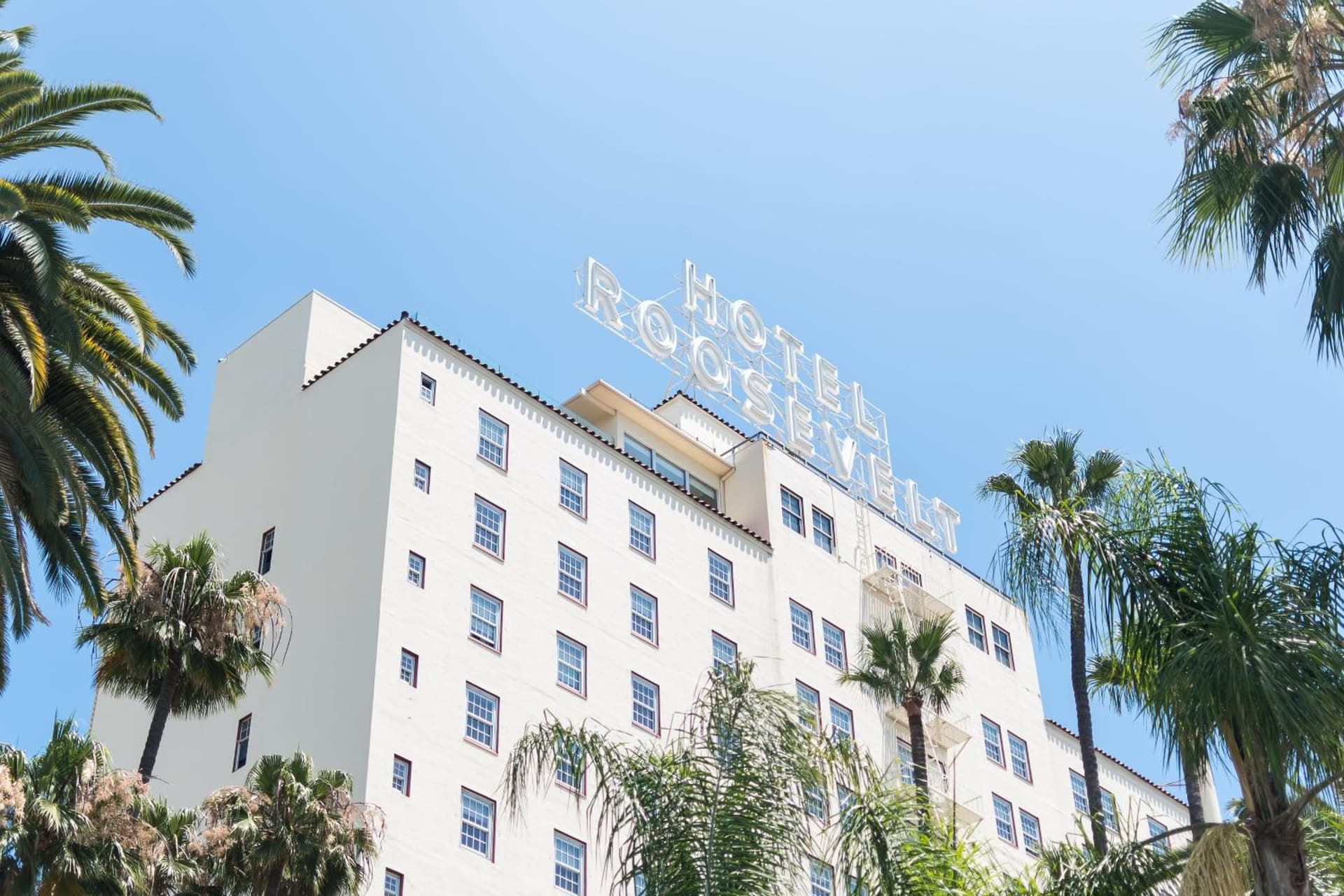 The Hollywood Roosevelt exterior or lobby in Los Angeles, CA — main listing photo