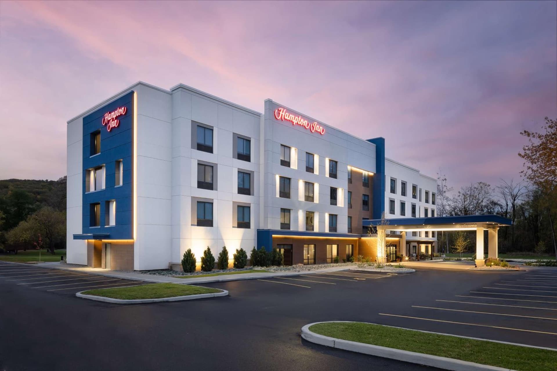 Hampton Inn Hornell featured exterior or lobby in Hornell, NY — similar hotel