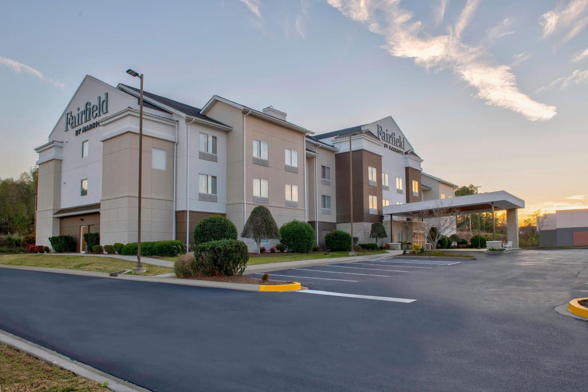 Fairfield Inn & Suites by Marriott Greenwood property views in Greenwood, SC — gallery photo 3