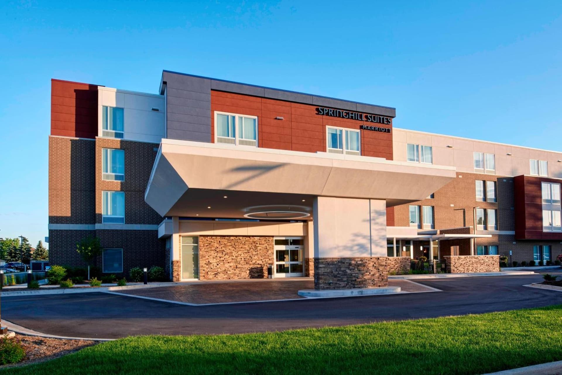 SpringHill Suites by Marriott Grand Rapids West featured exterior or lobby in Grandville, MI — similar hotel