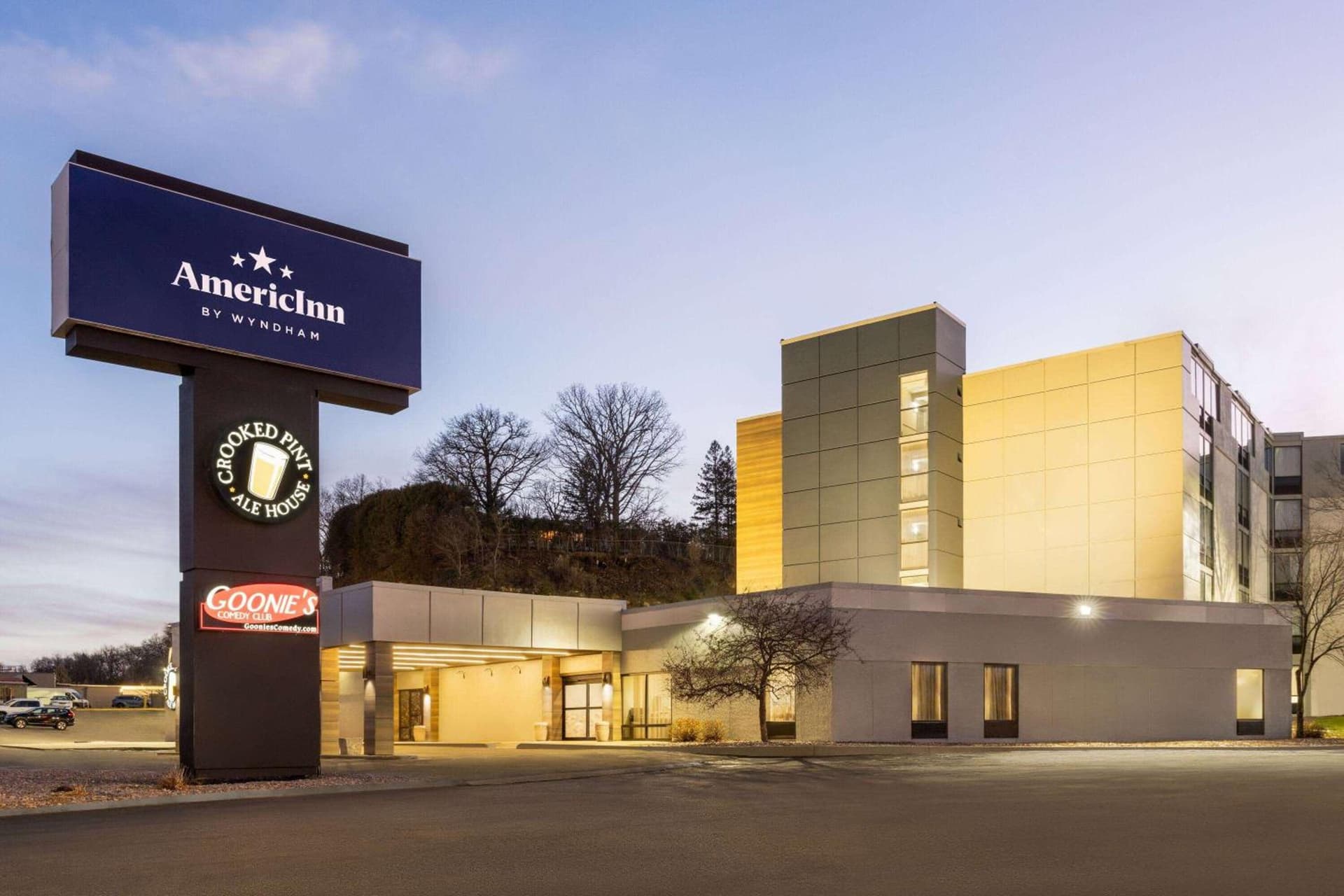AmericInn by Wyndham Rochester Near Mayo Clinic featured exterior or lobby in Rochester, MN — similar hotel