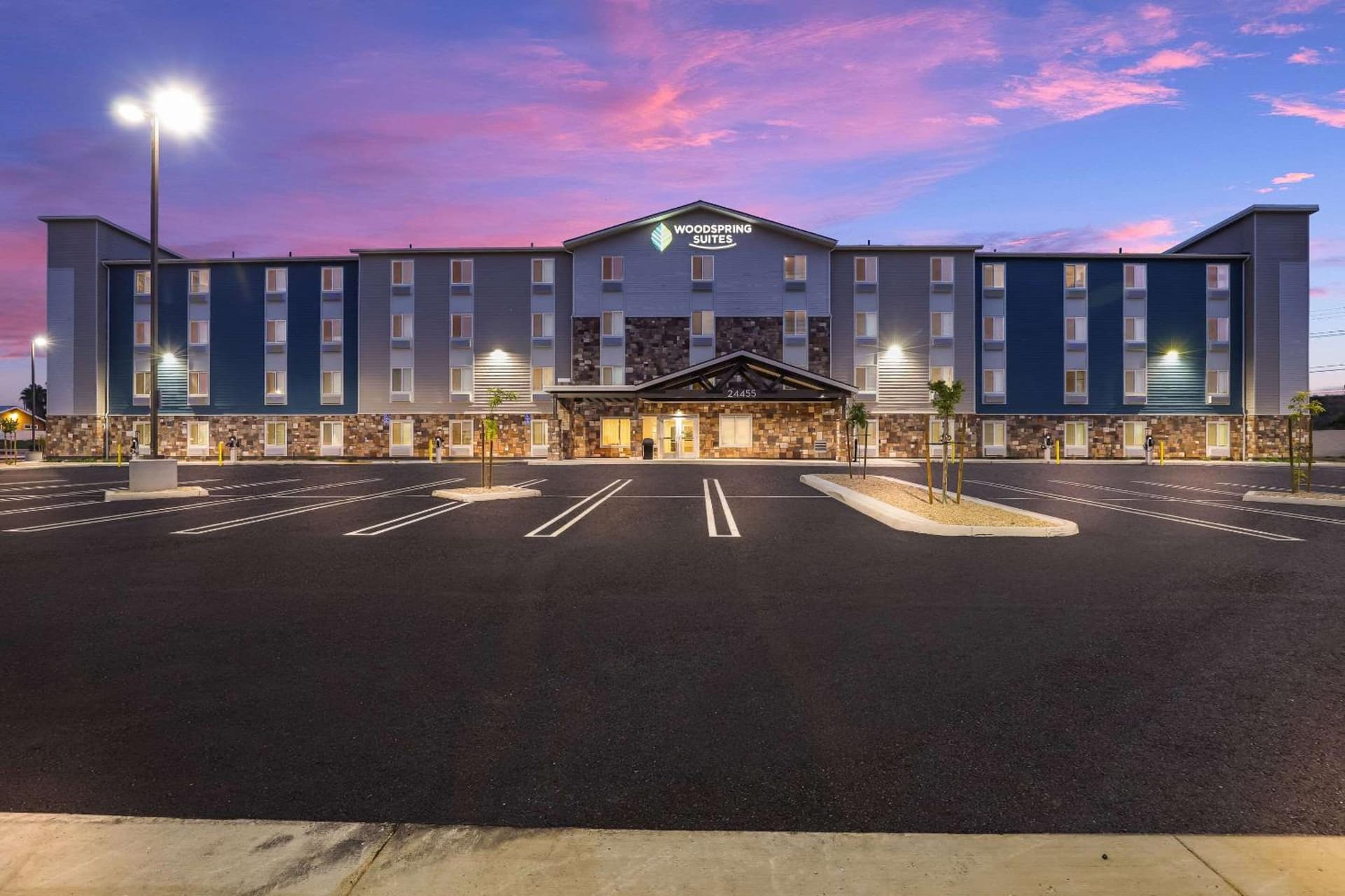 WoodSpring Suites Moreno Valley property views in Moreno Valley, CA — gallery photo 3
