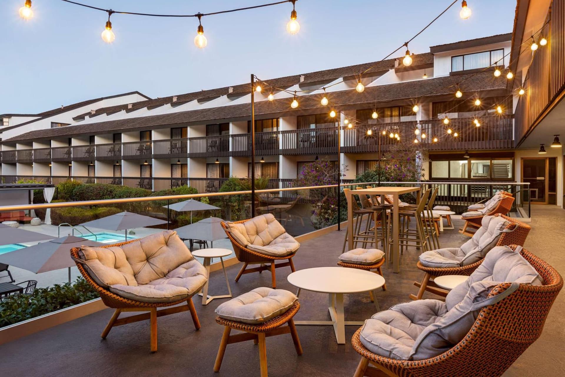 Hilton Garden Inn Monterey property views in Monterey, CA — gallery photo 3