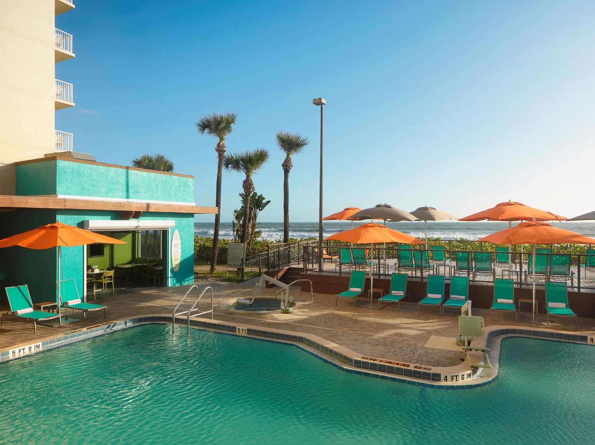 DoubleTree Suites by Hilton Melbourne Beach Oceanfront property views in Melbourne, FL — gallery photo 3