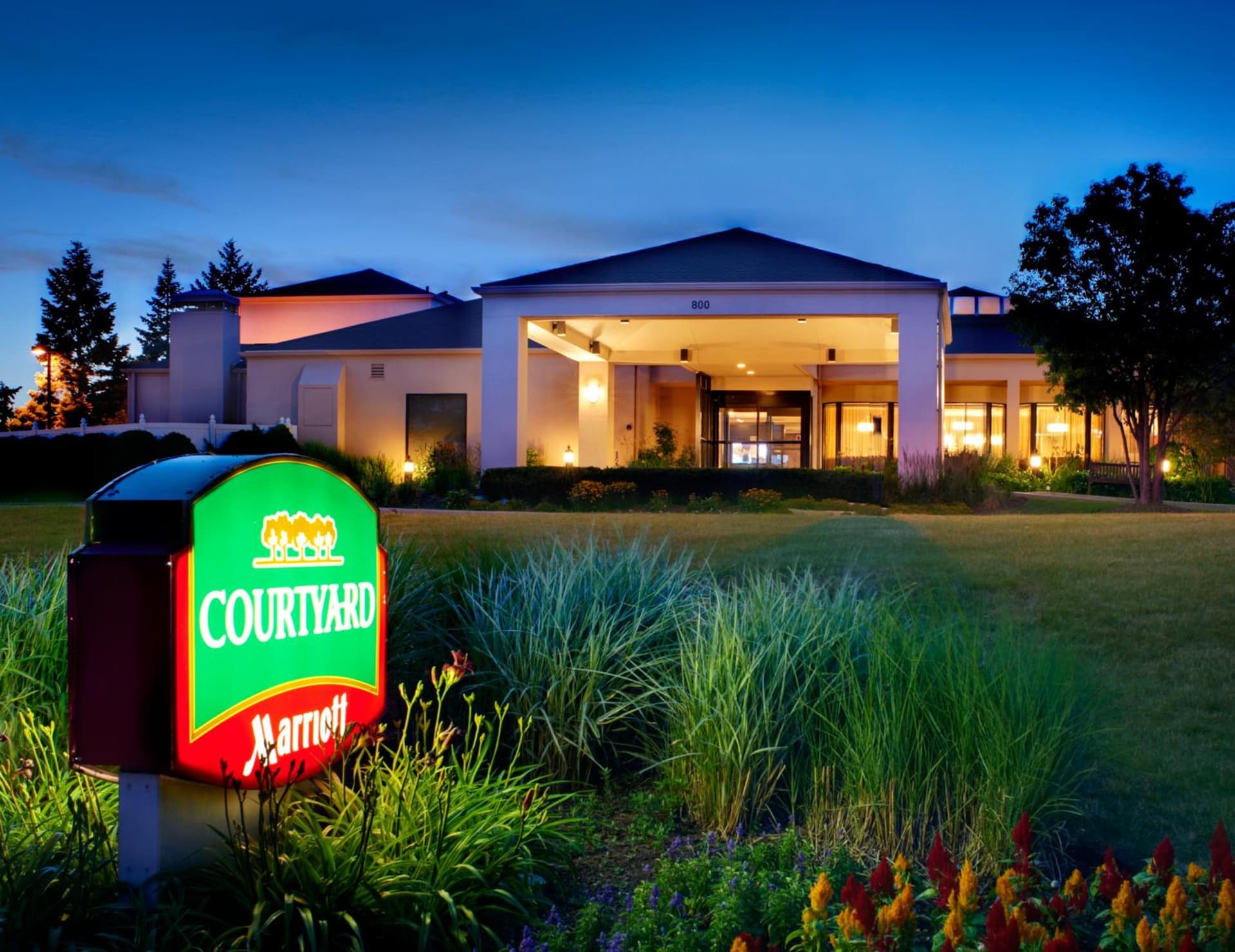 Courtyard Chicago Deerfield featured exterior or lobby in Deerfield, IL — similar hotel