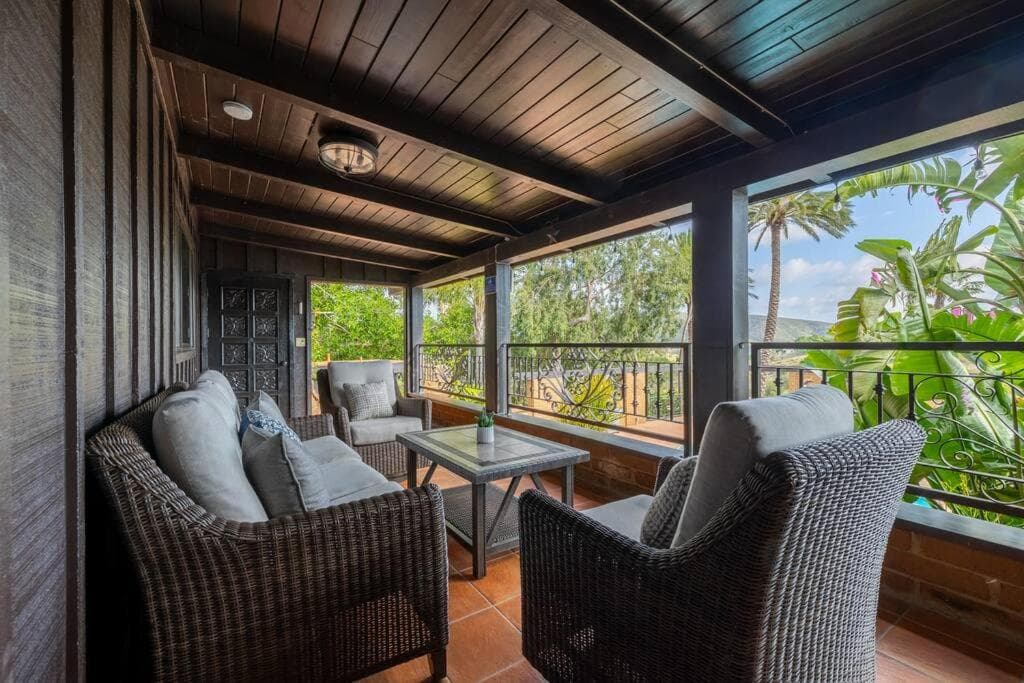 Tropical, Private, Heated pool, Petting zoo! gallery photo in Vista, CA — image 49