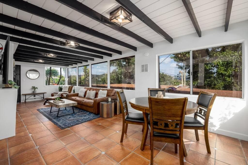 Tropical, Private, Heated pool, Petting zoo! gallery photo in Vista, CA — image 6