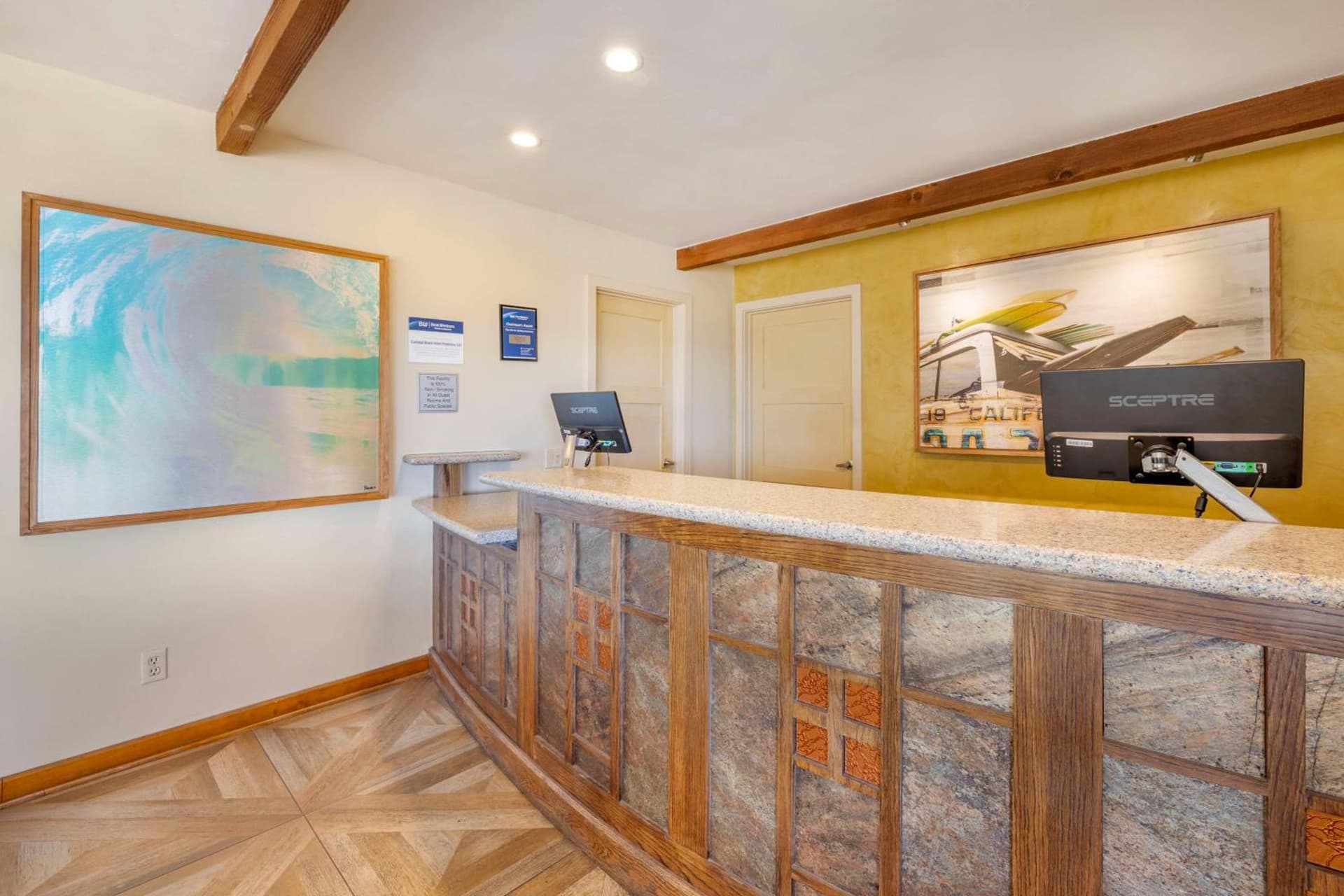 Best Western Plus Beach View Lodge Carlsbad property views in Carlsbad, CA — gallery photo 3