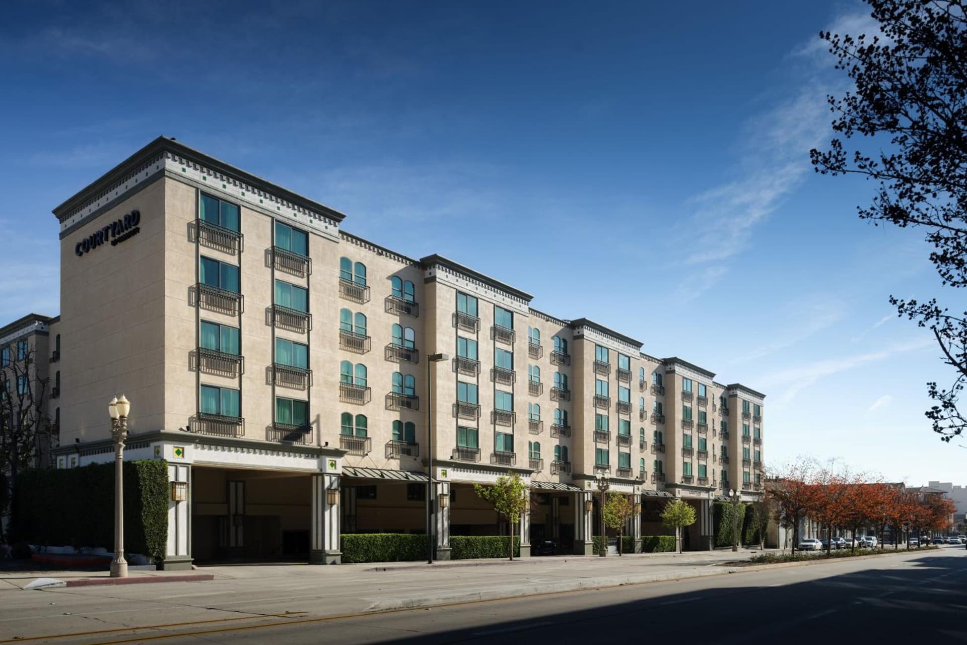 Courtyard by Marriott Los Angeles Pasadena Old Town exterior or lobby in Pasadena, CA — main listing photo