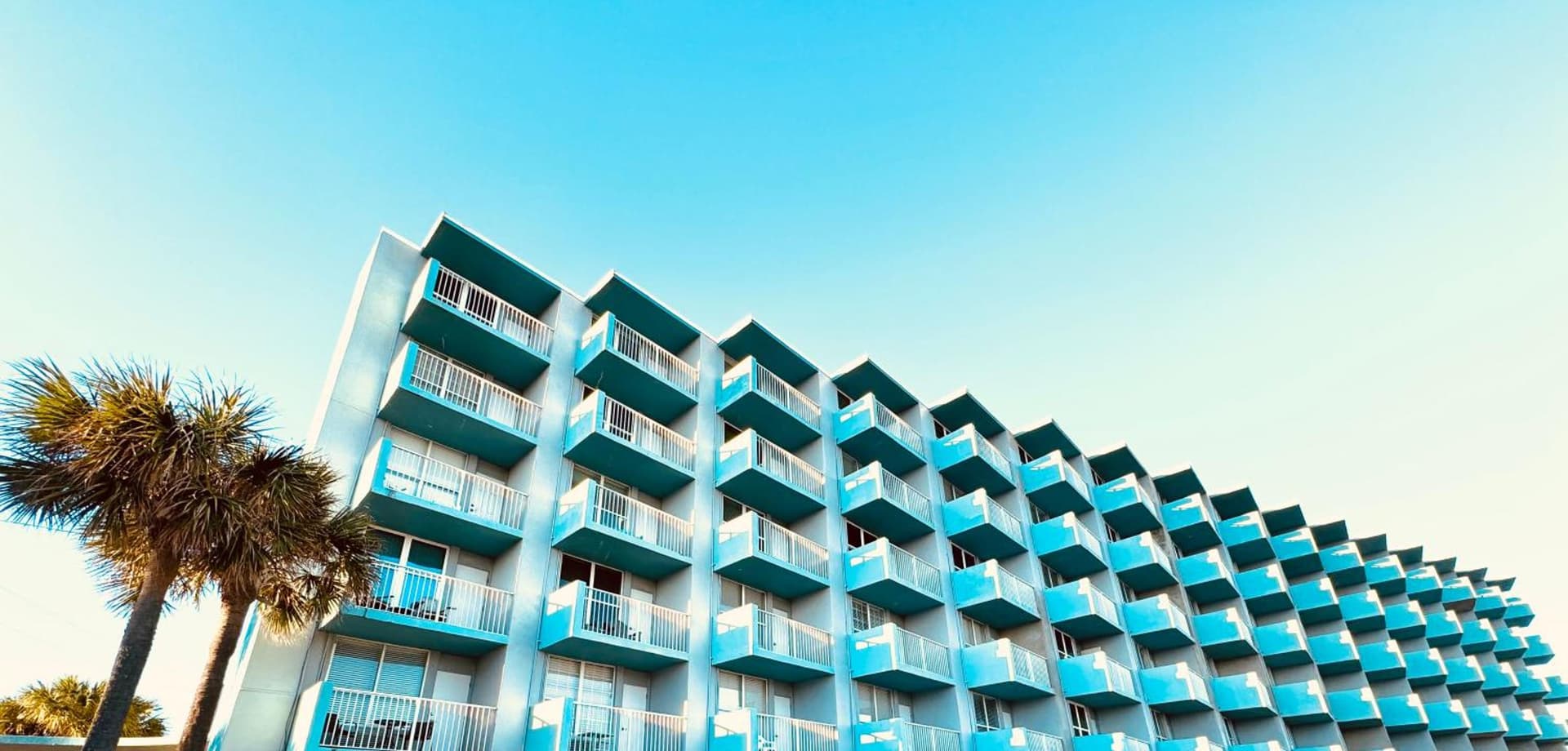 Luxury Beachfront Studio - Private Balcony with Ocean View - Heated Pool - Hot Tub - Tiki Bar - Sauna featured exterior or lobby in Daytona Beach, FL — similar hotel