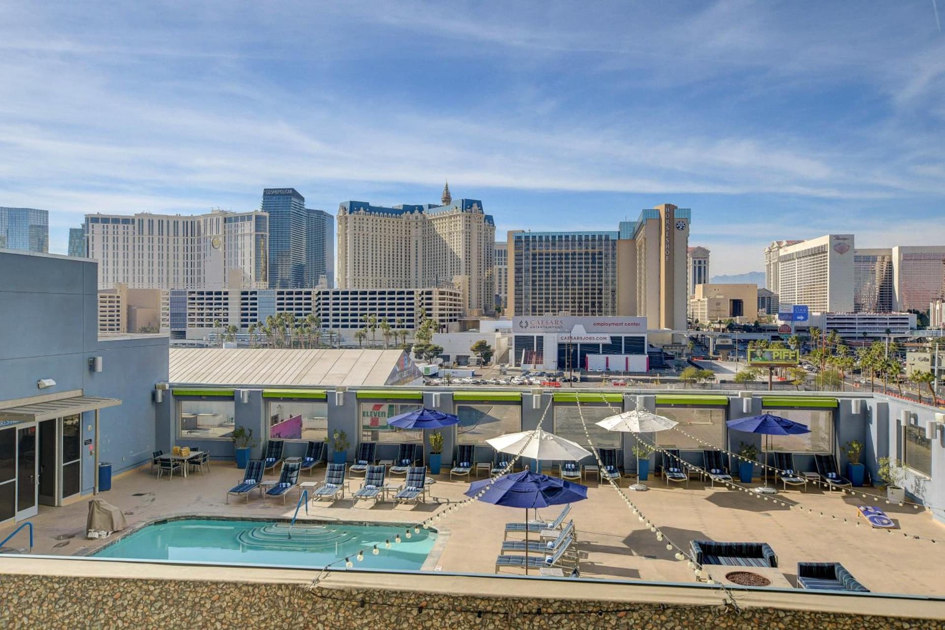 Princess II Suite Platinum * Balcony Strip Views property views in Las Vegas, NV — gallery photo 3