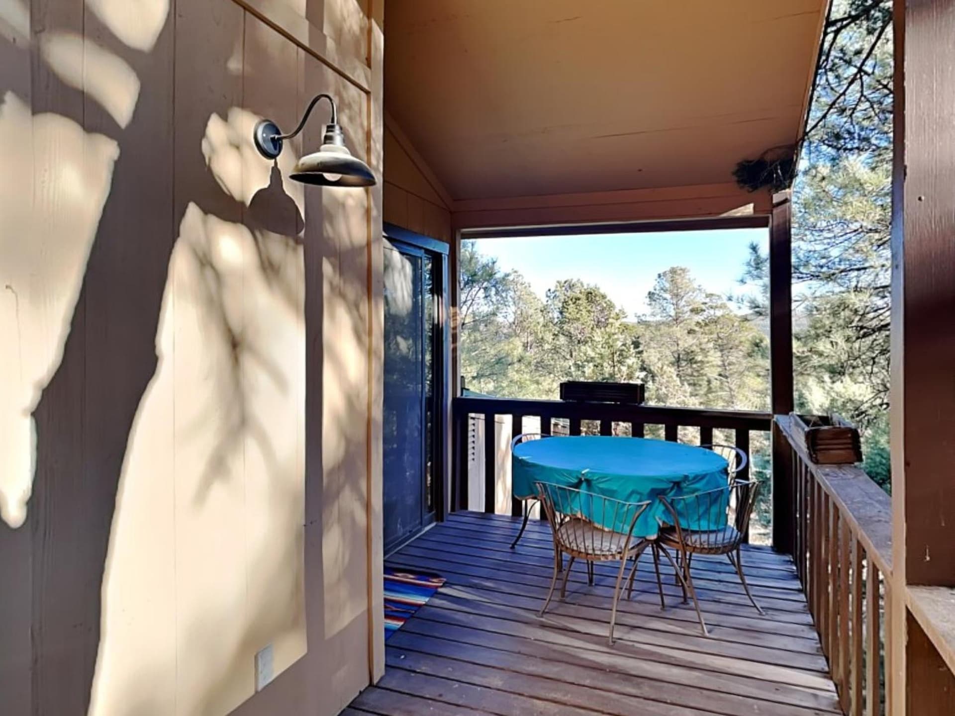 Fireside Cabin interior in Ruidoso, NM — gallery photo 2